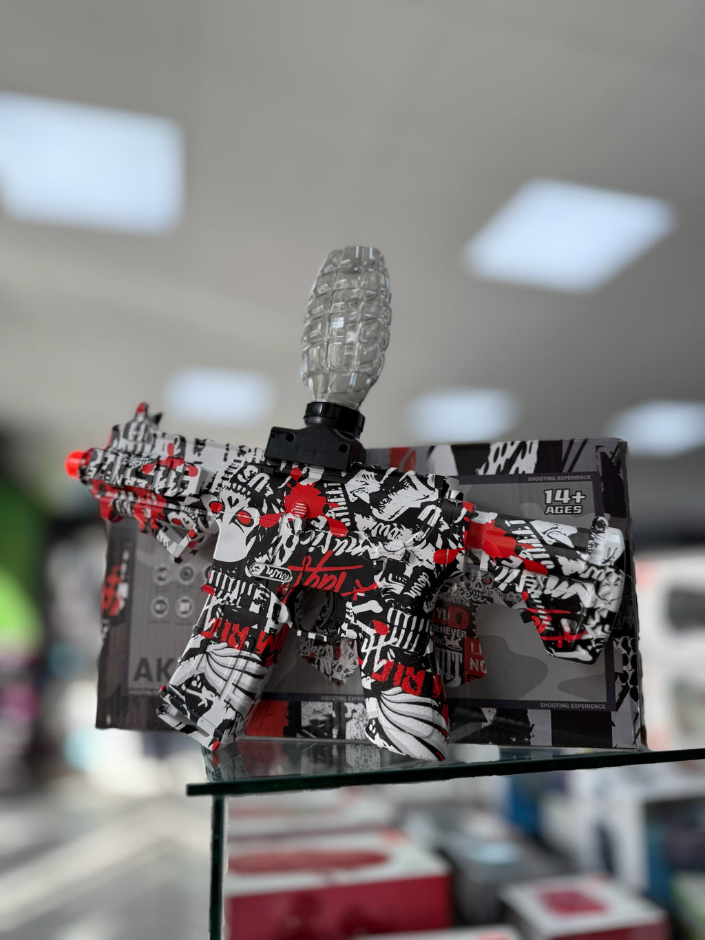 PISTOLA DE HIDROGEL AK-47