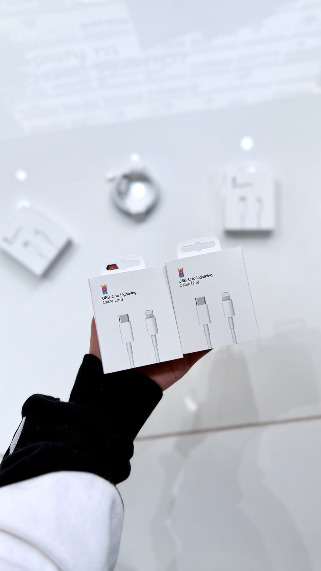 CABLE USB- C A LIGHTNING ORIGINAL CELL ONE