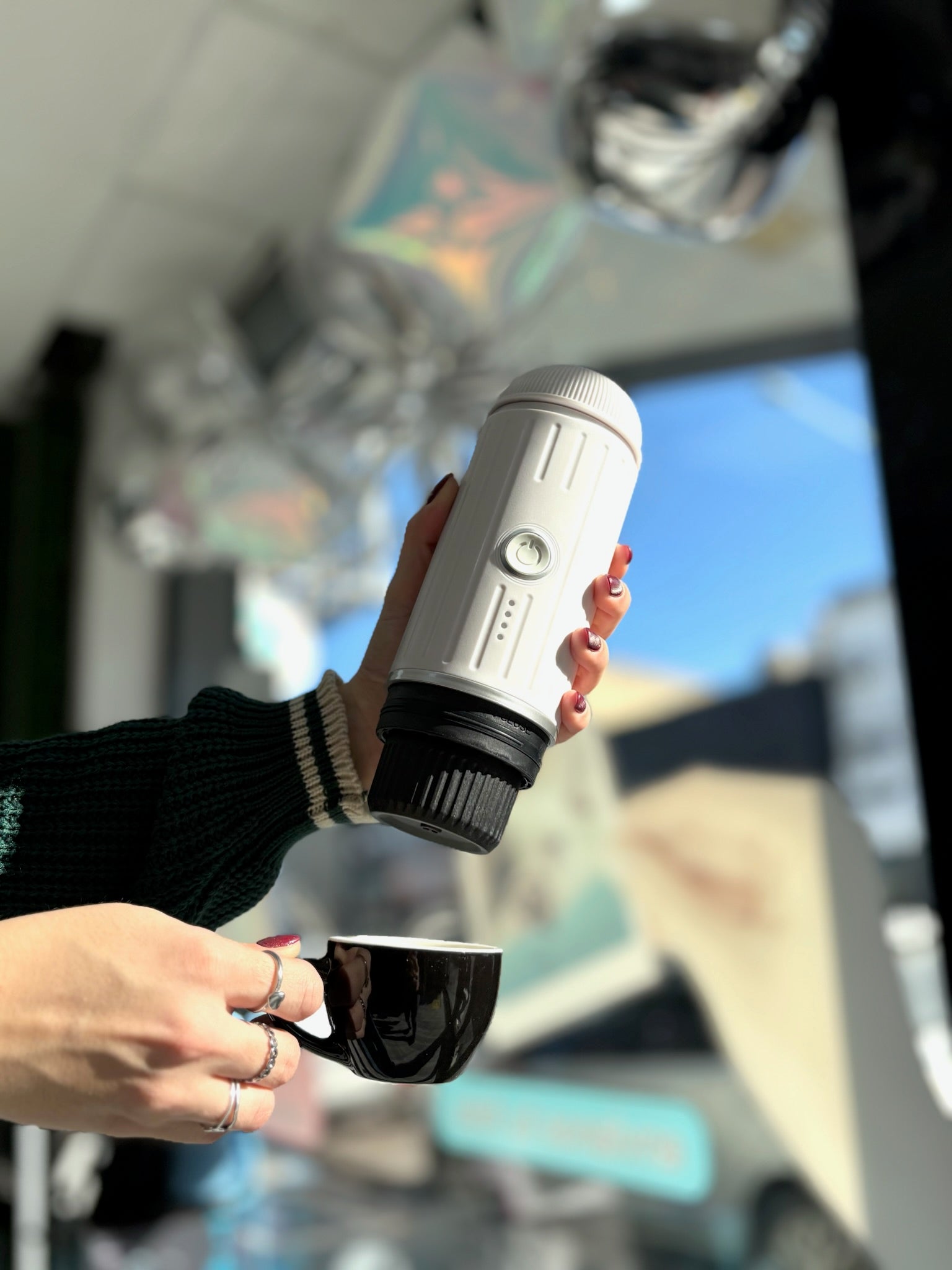 CAFETERA PORTÁTIL 3 EN 1