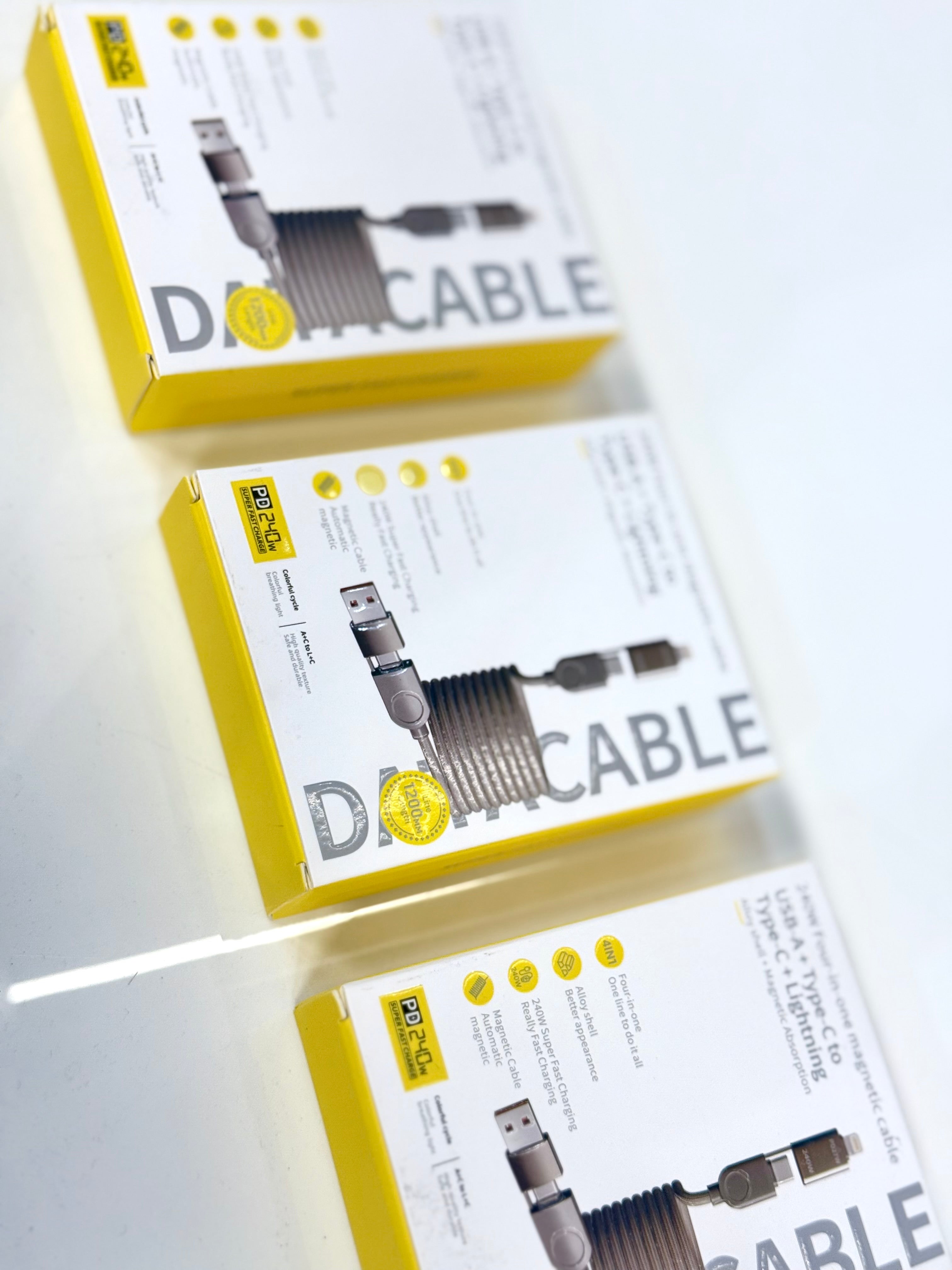 CABLE DE DATOS 240W 4 EN 1