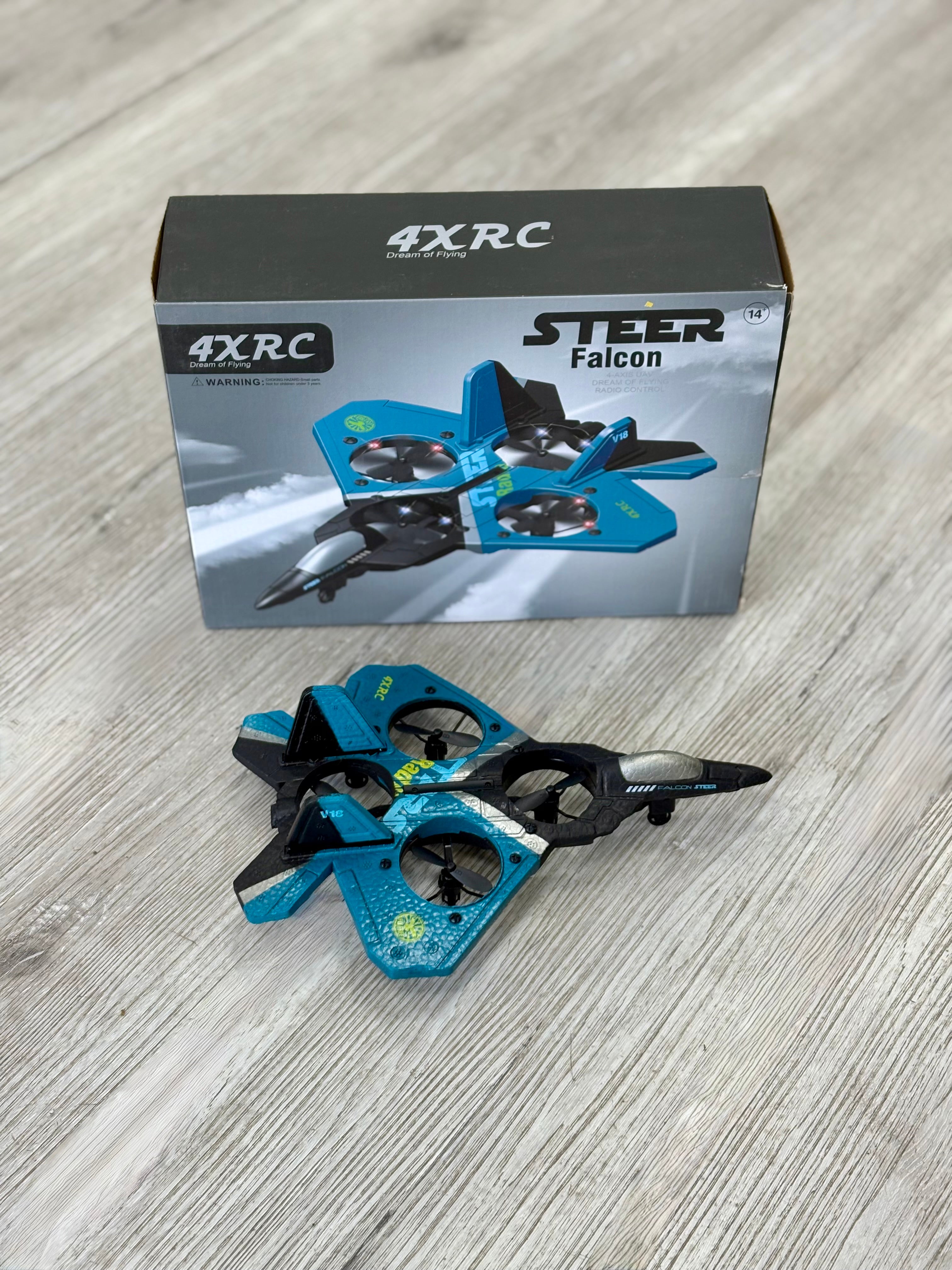 DRON AVION STEER FALCON RESISTENTE A GOLPES