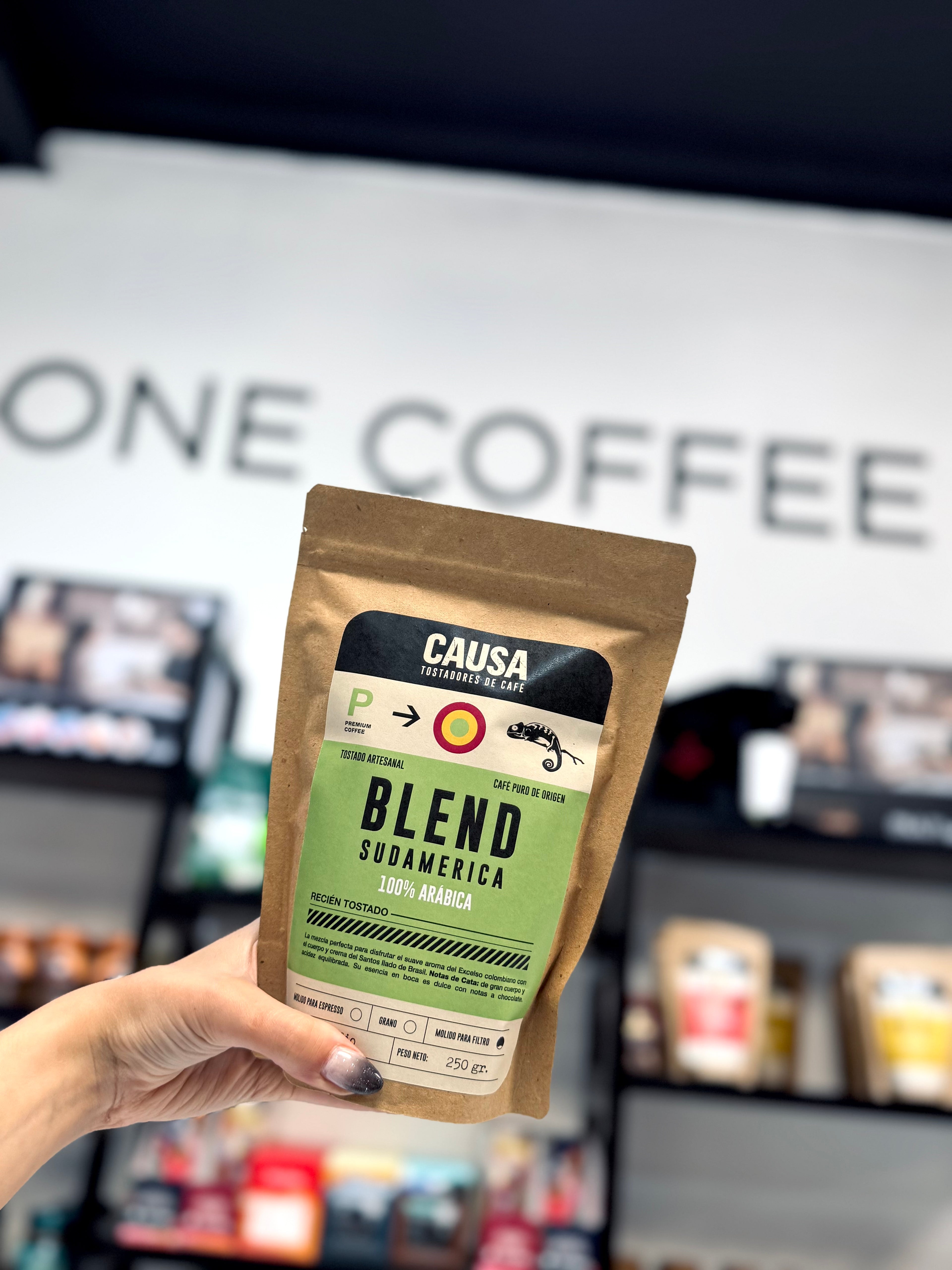 CAFÉ CAUSA BLEND SUDAMÉRICA 100% ARABICA