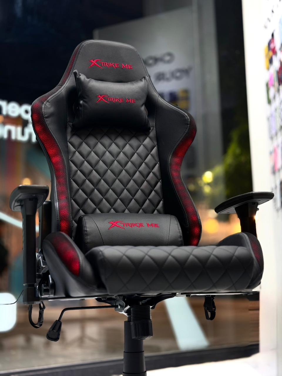 SILLA GAMER XTRIKE RGB LED
