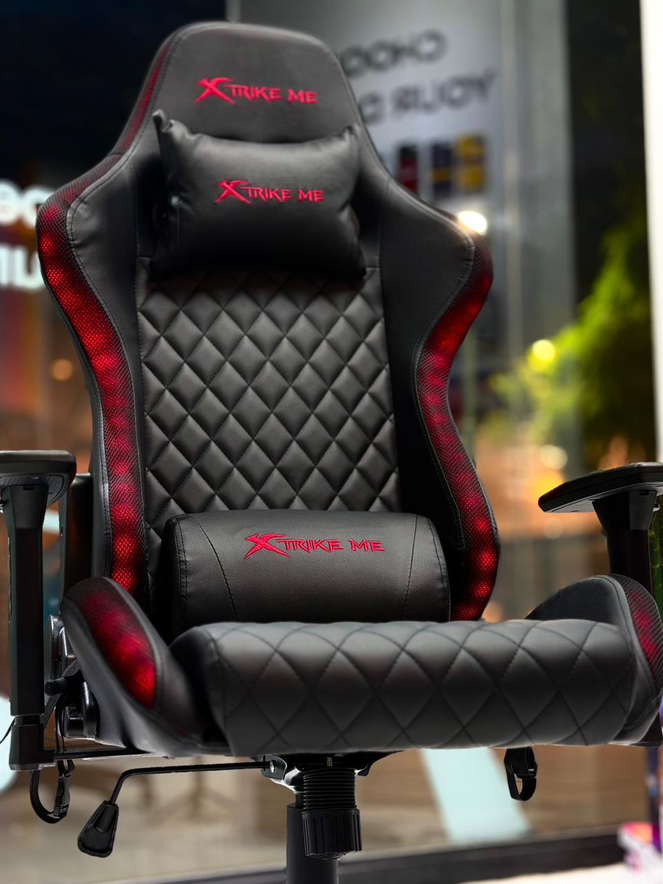 SILLA GAMER XTRIKE RGB LED