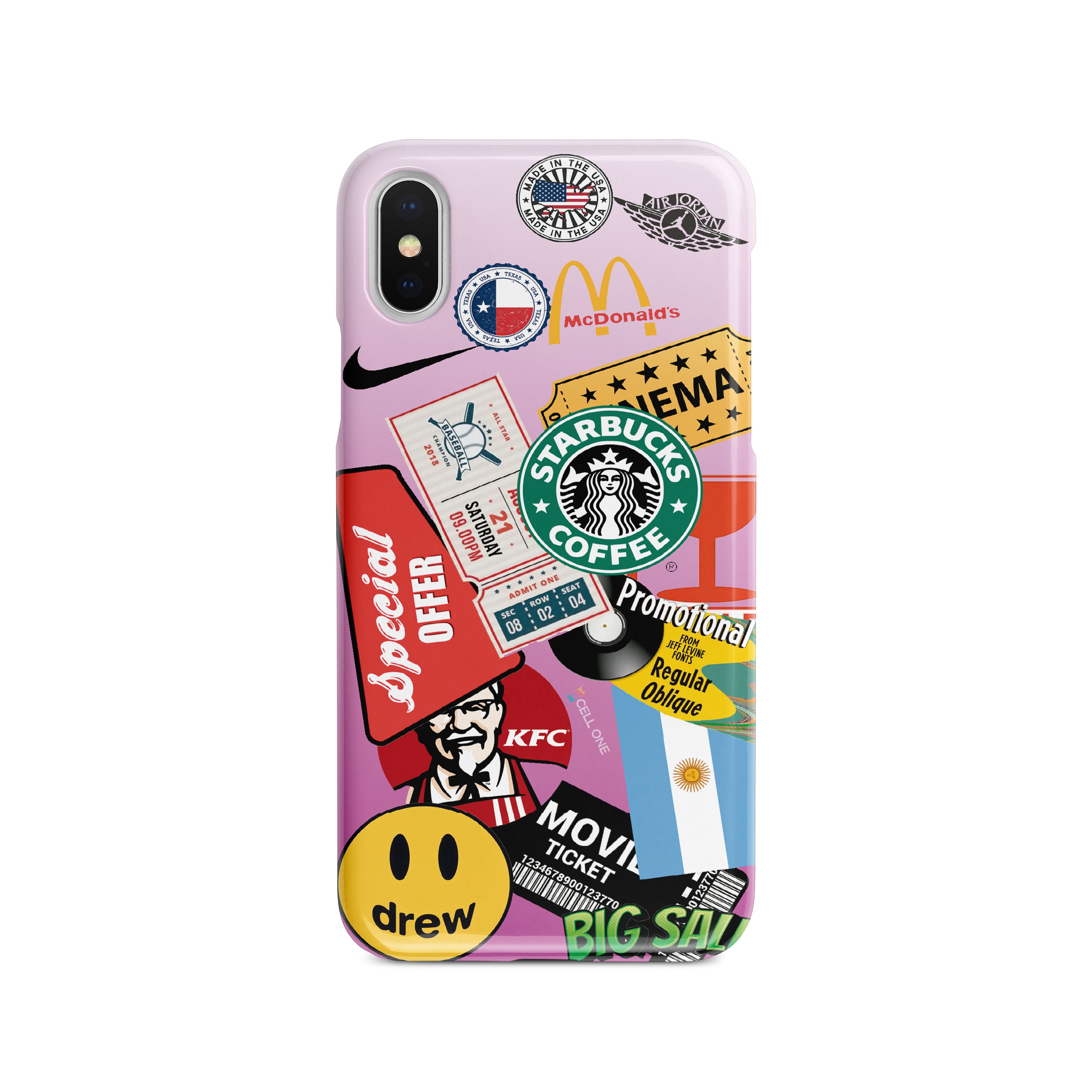 FUNDA PERSONALIZADA STICKERS #114