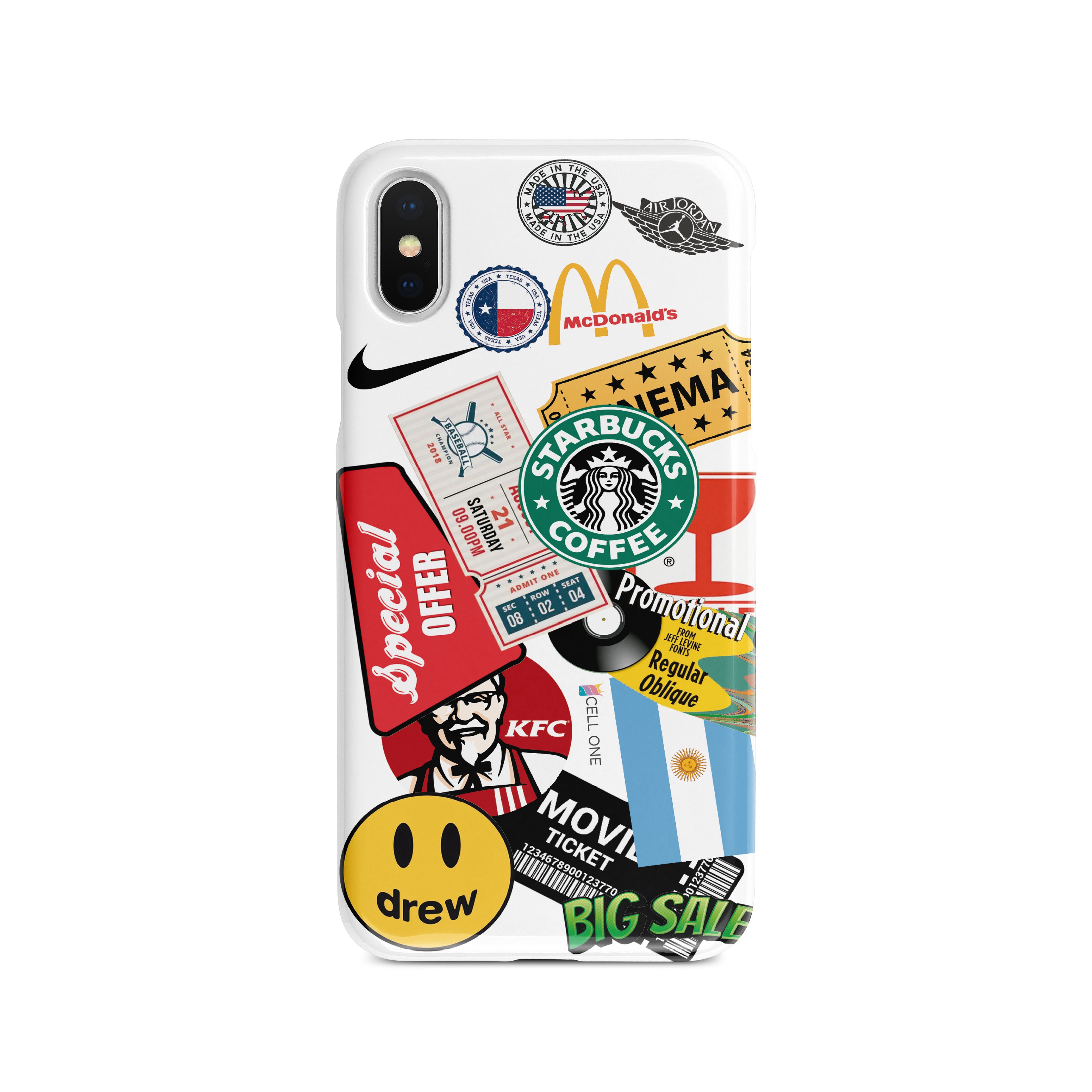 FUNDA PERSONALIZADA STICKERS #144