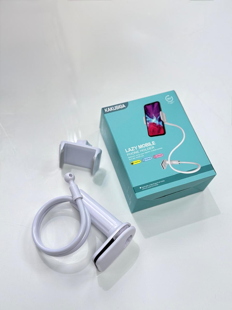 Soporte con Pinza para Celular Kakusiga – Manos Libres Ajustable