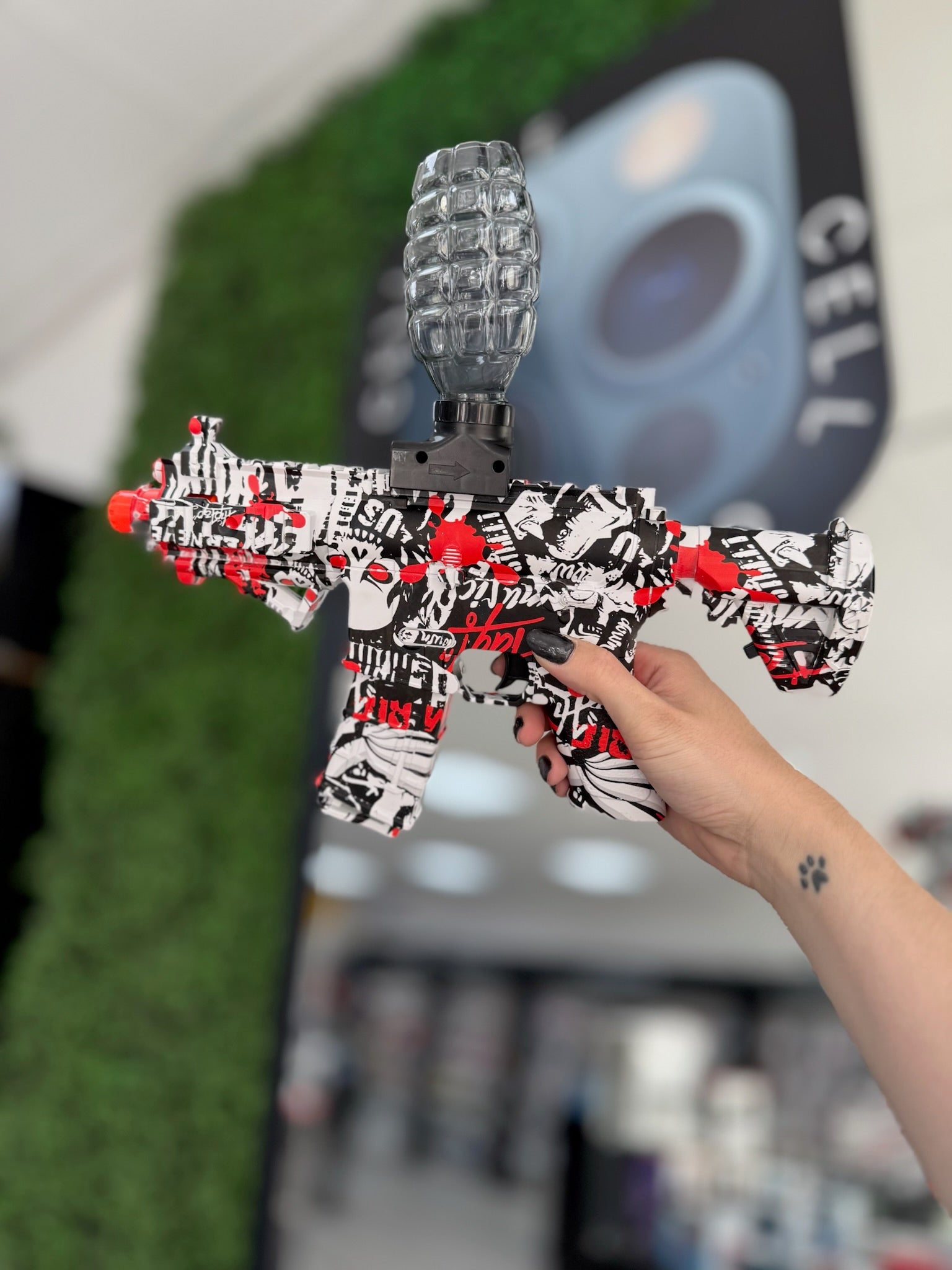 PISTOLA DE HIDROGEL AK-47