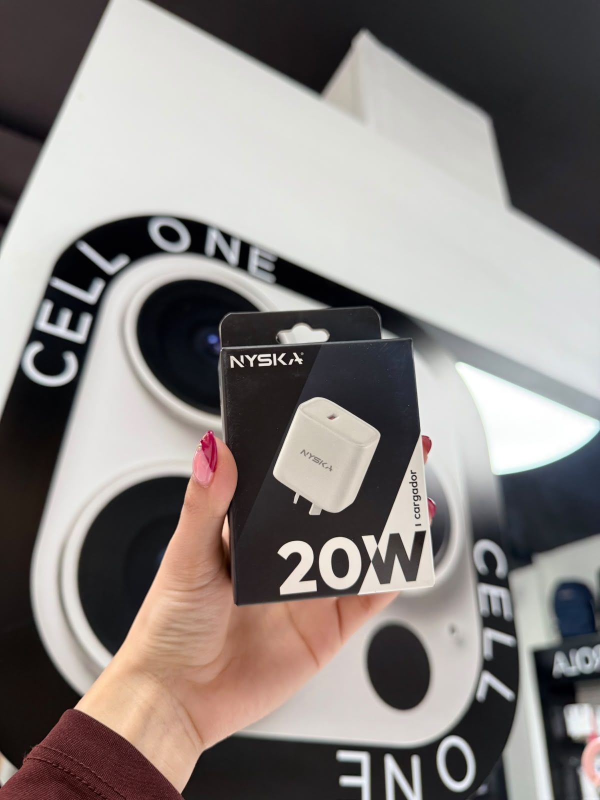 Cargador NISKA 20W USB-C