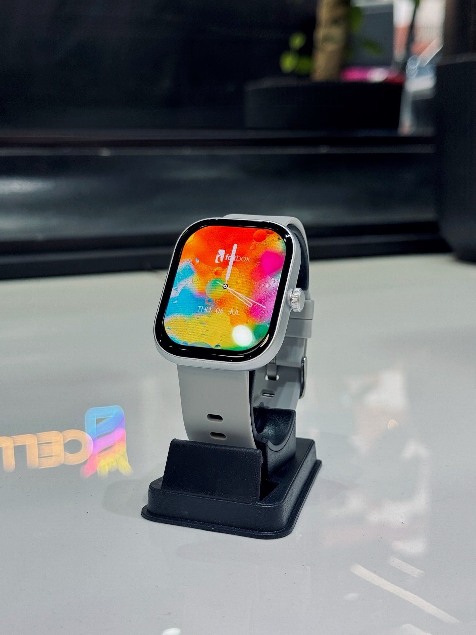 SMARTWATCH FOXBOX NEUTRON PLATA