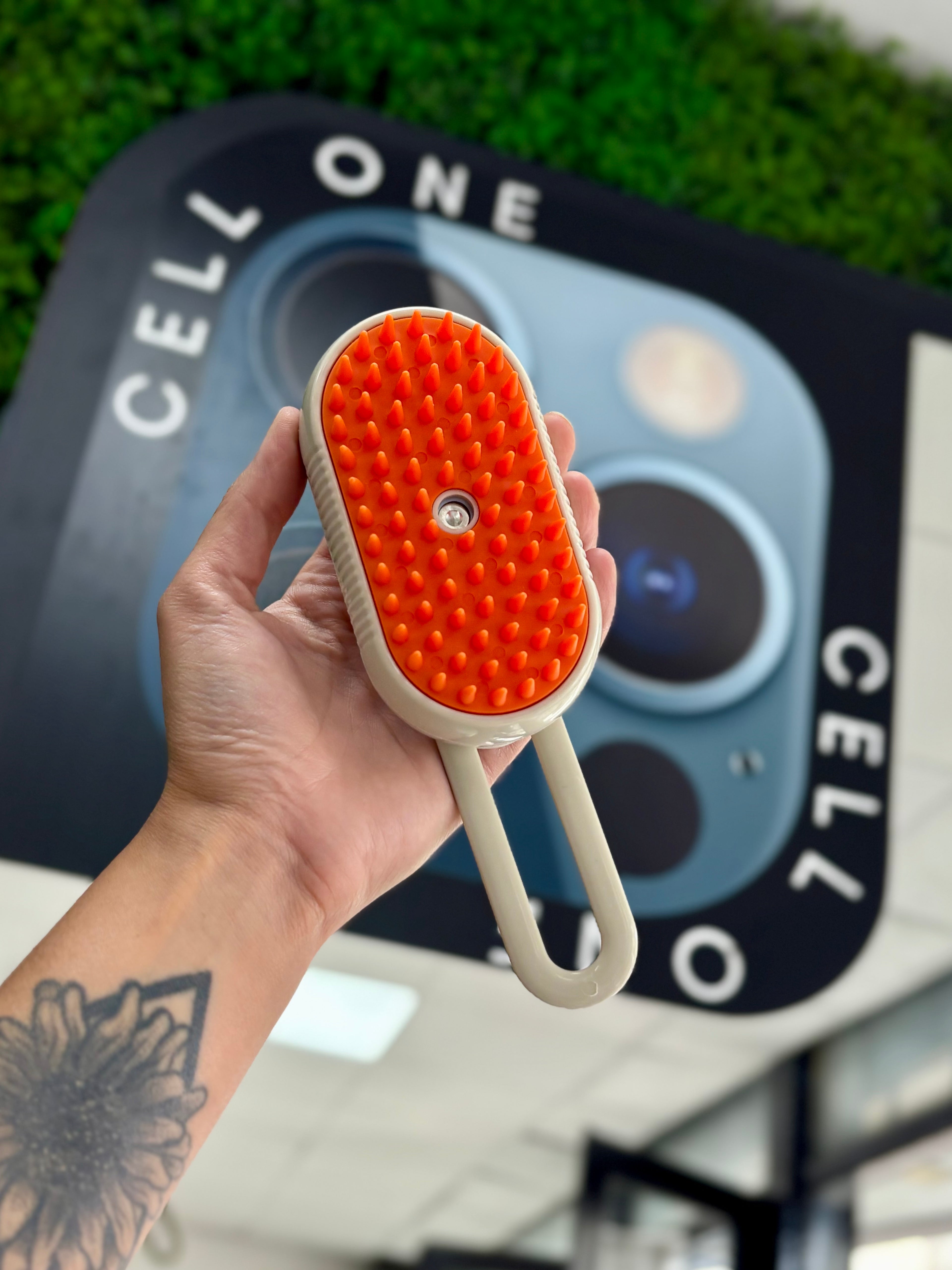 CEPILLO A VAPOR PARA MASCOTAS