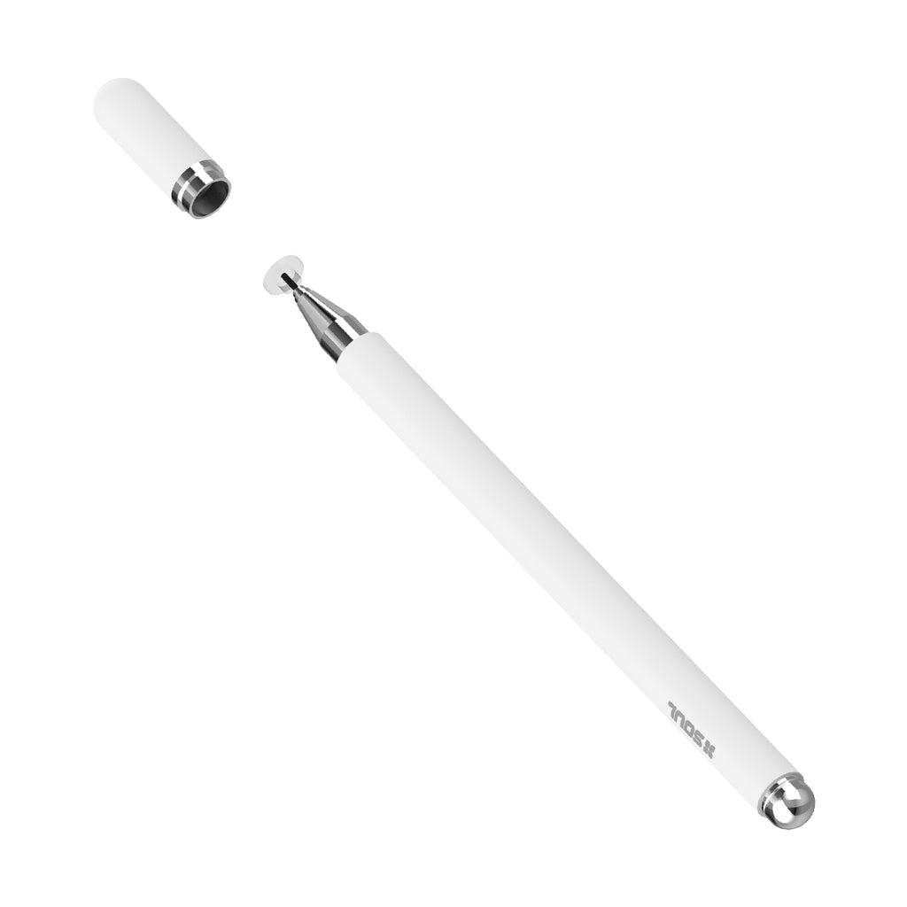 Lápiz Óptico Soul LP-OP01 | Stylus para Tablet y Celular | Blanco