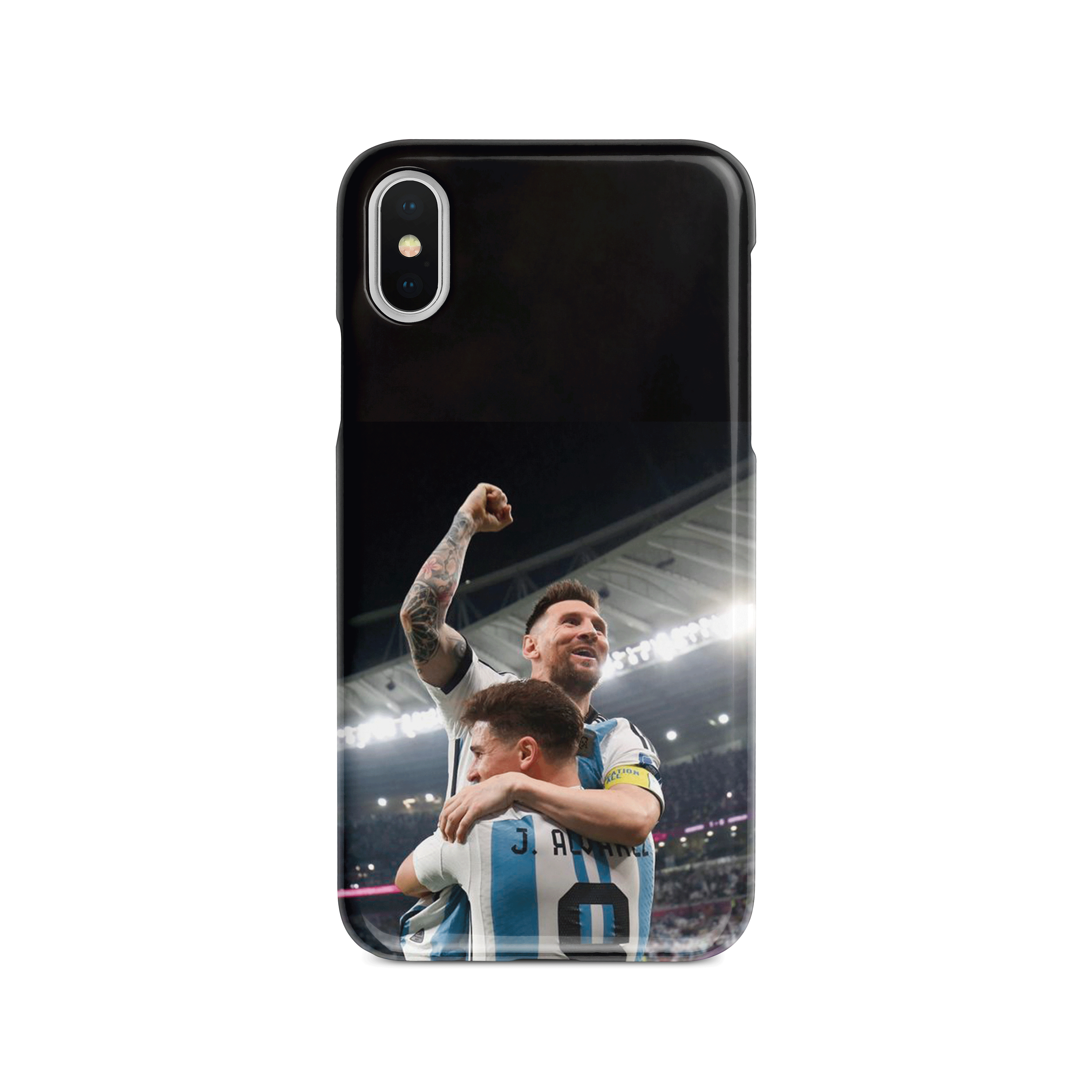 FUNDA PERSONALIZADA MESSI Y ALVAREZ #217