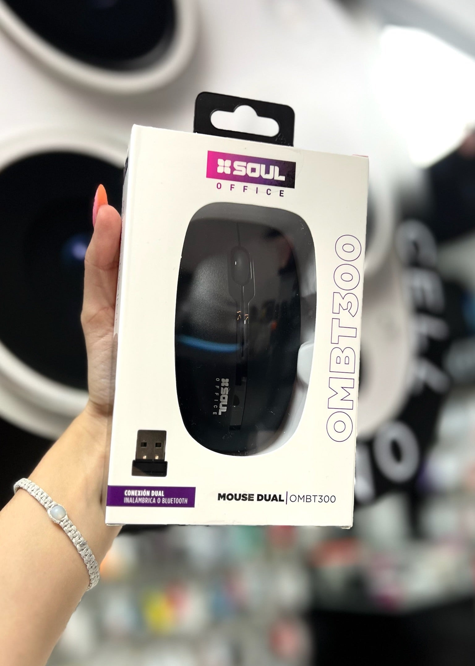 MOUSE SOUL INALAMBRICO OMBT300