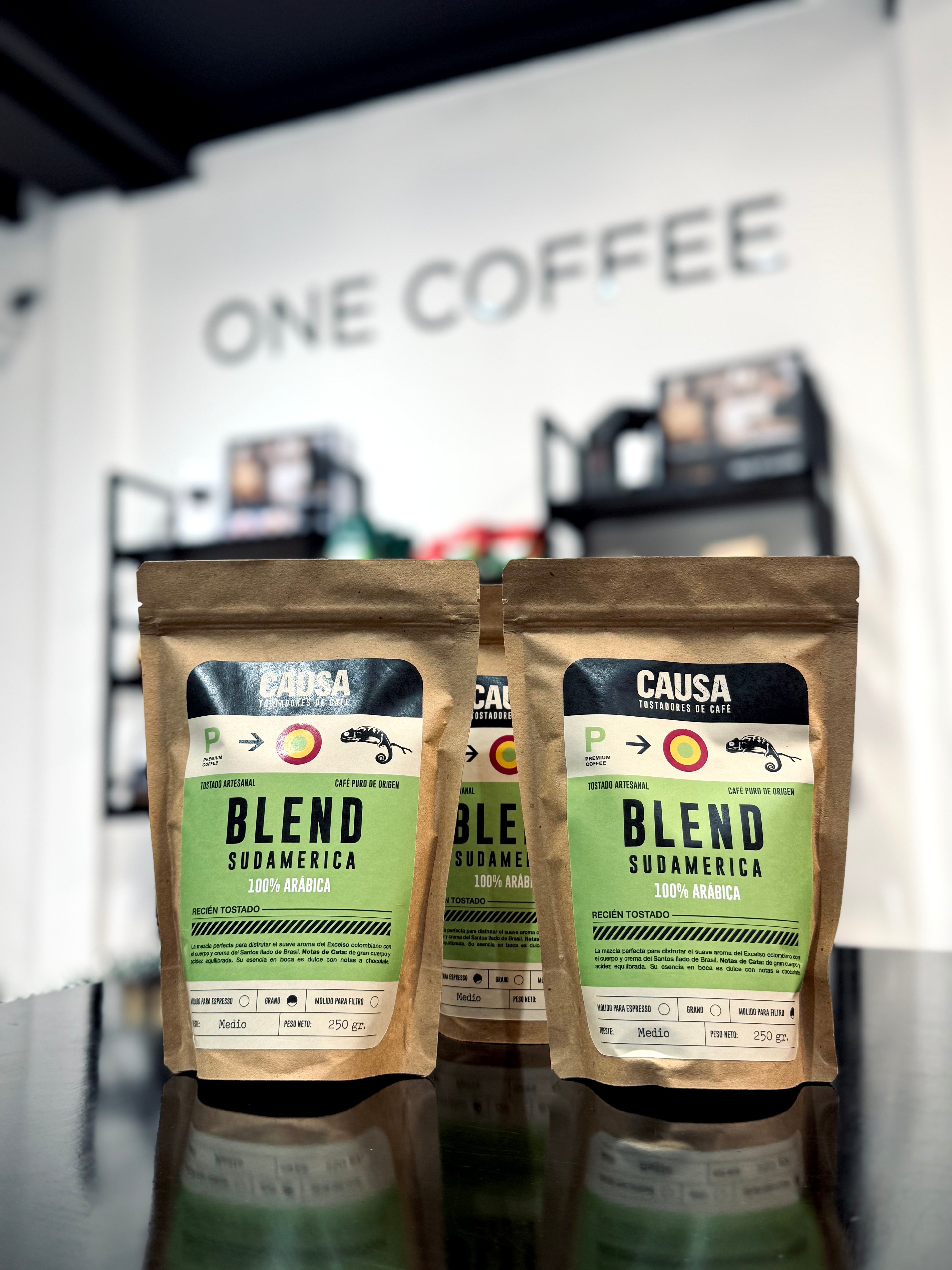 CAFÉ CAUSA BLEND SUDAMÉRICA 100% ARABICA