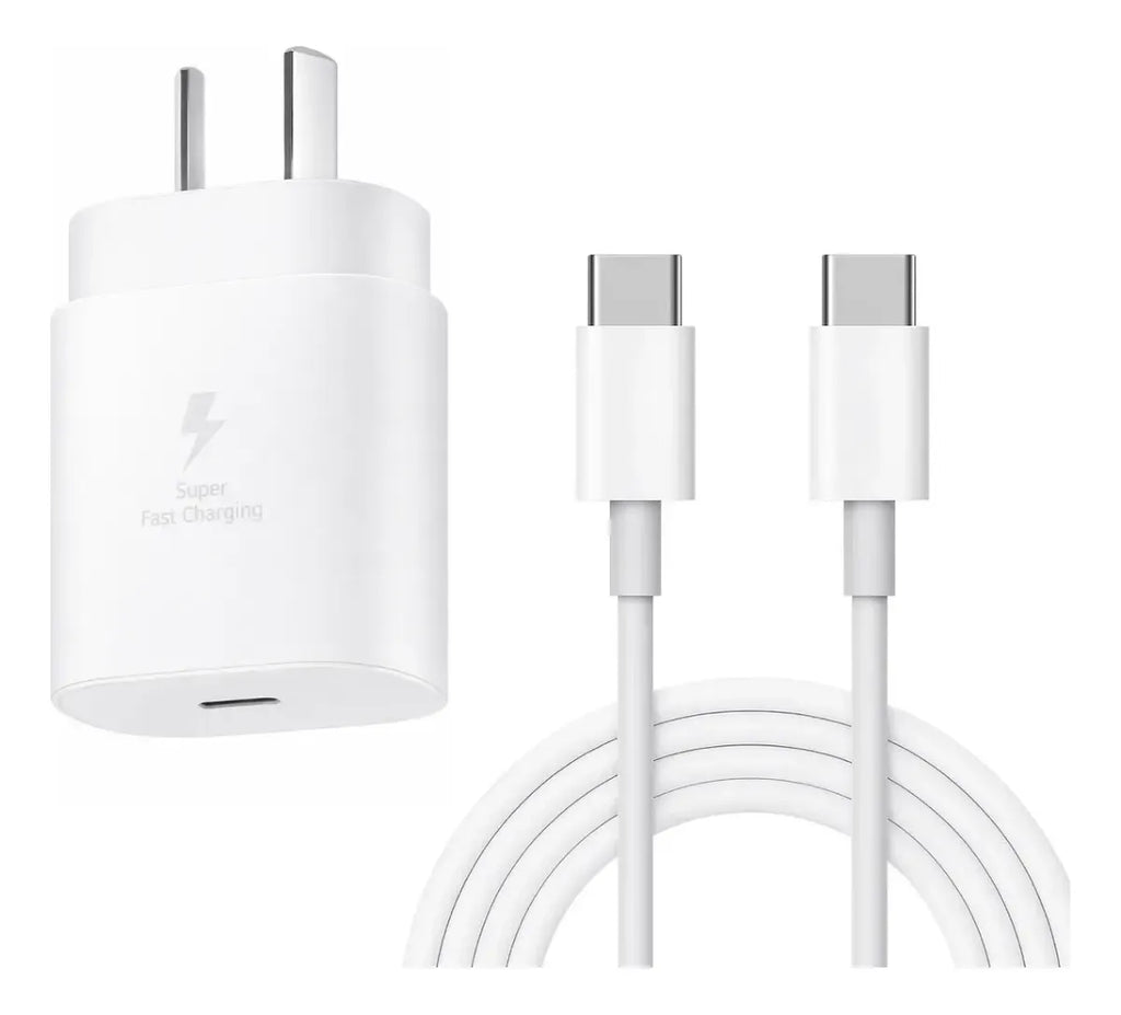 Cargador Samsung 25W con Cable USB-C