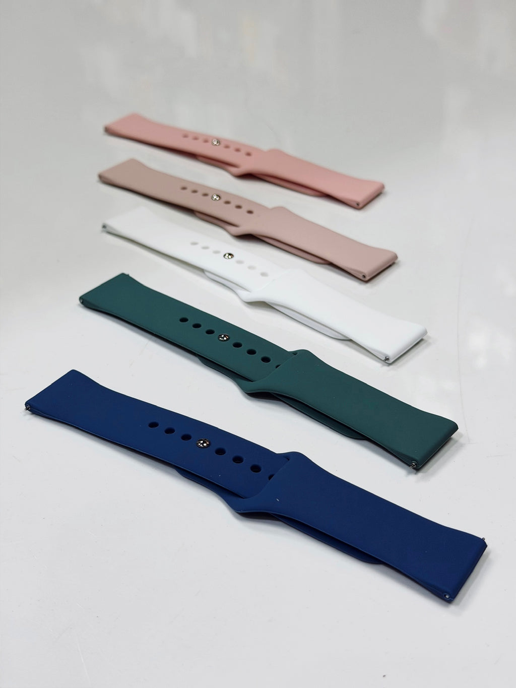 MALLA DE SILICONA PARA SMARTWATCH CON PERNO DE 22MM