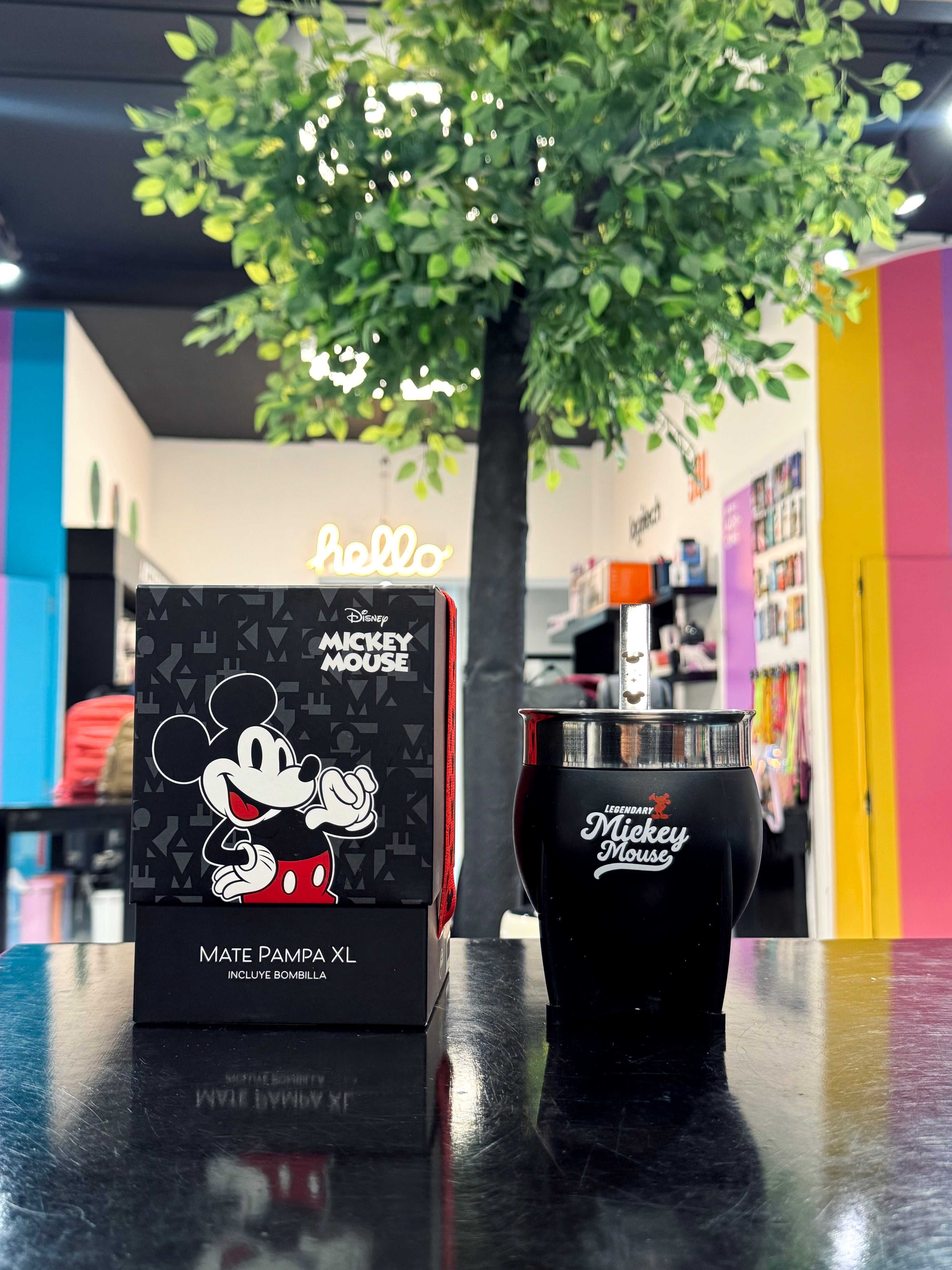 MATE PAMPA C/ BOMBILLA MICKEY