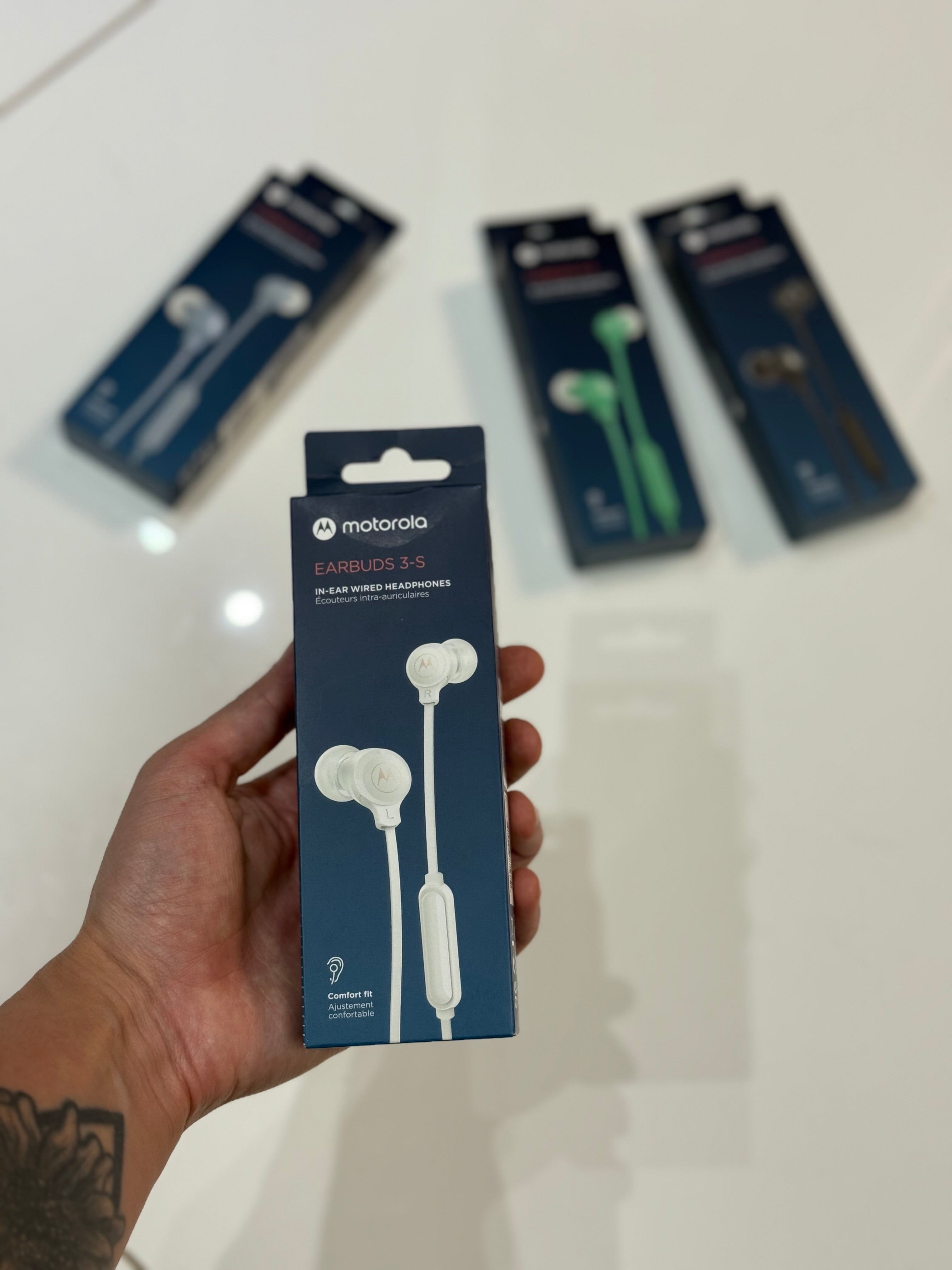 AURICULARES MOTOROLA 3-S JACK 3.5