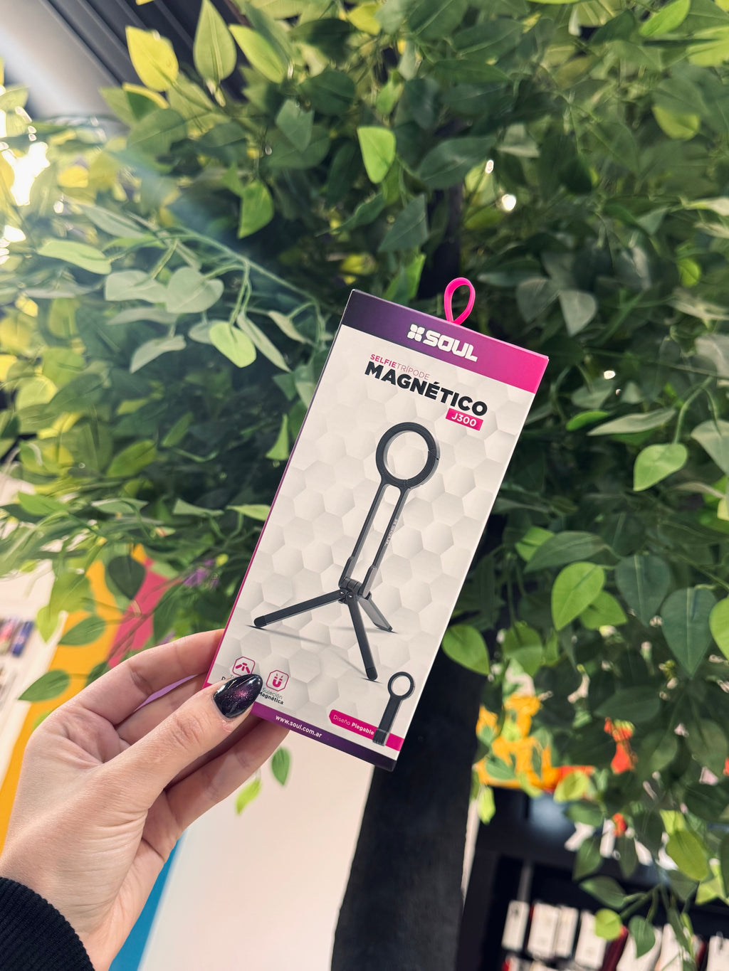 TRÍPODE MAGNÉTICO PLEGABLE SOUL J300