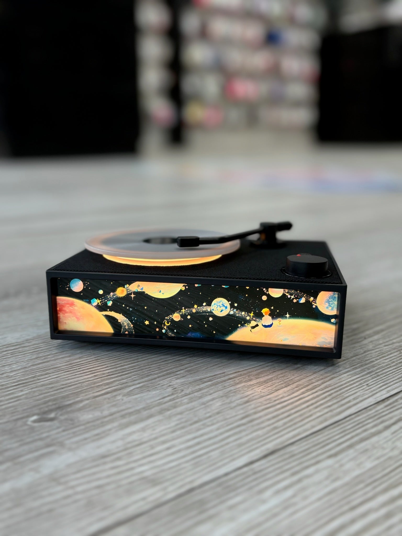 PARLANTE TOCADISCO HUMIFICADOR