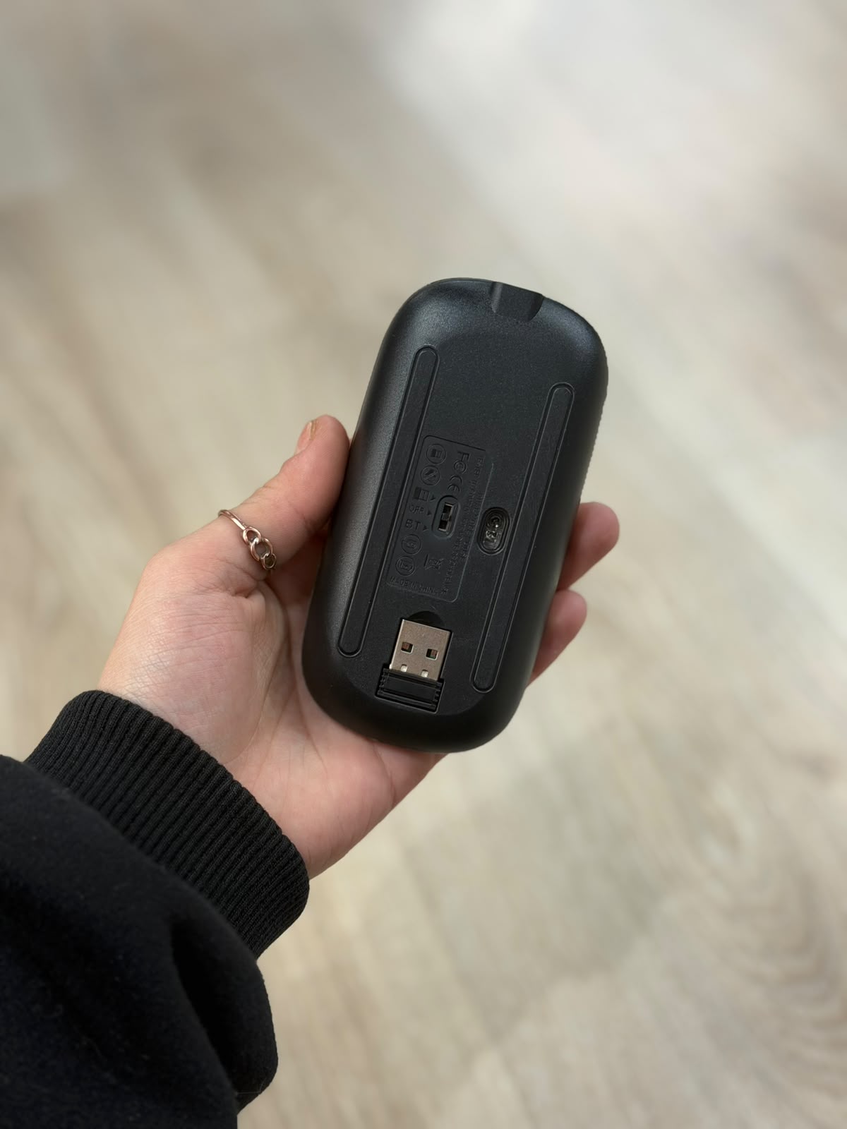 Mouse inalambrico teeky