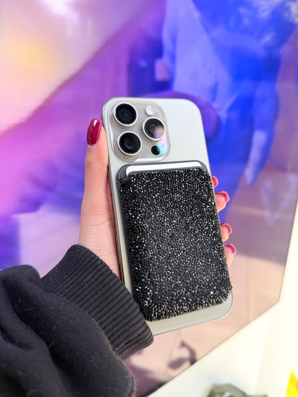 Tarjetero Wallet con Glitter