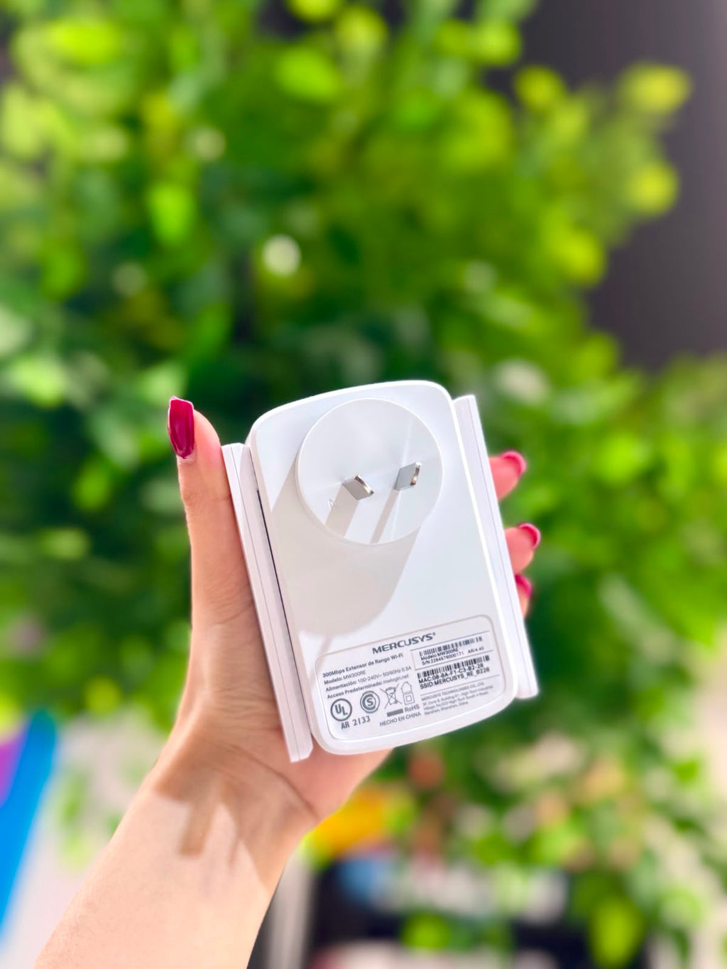 Extensor MERCUSYS 300MBPS 3 antenas