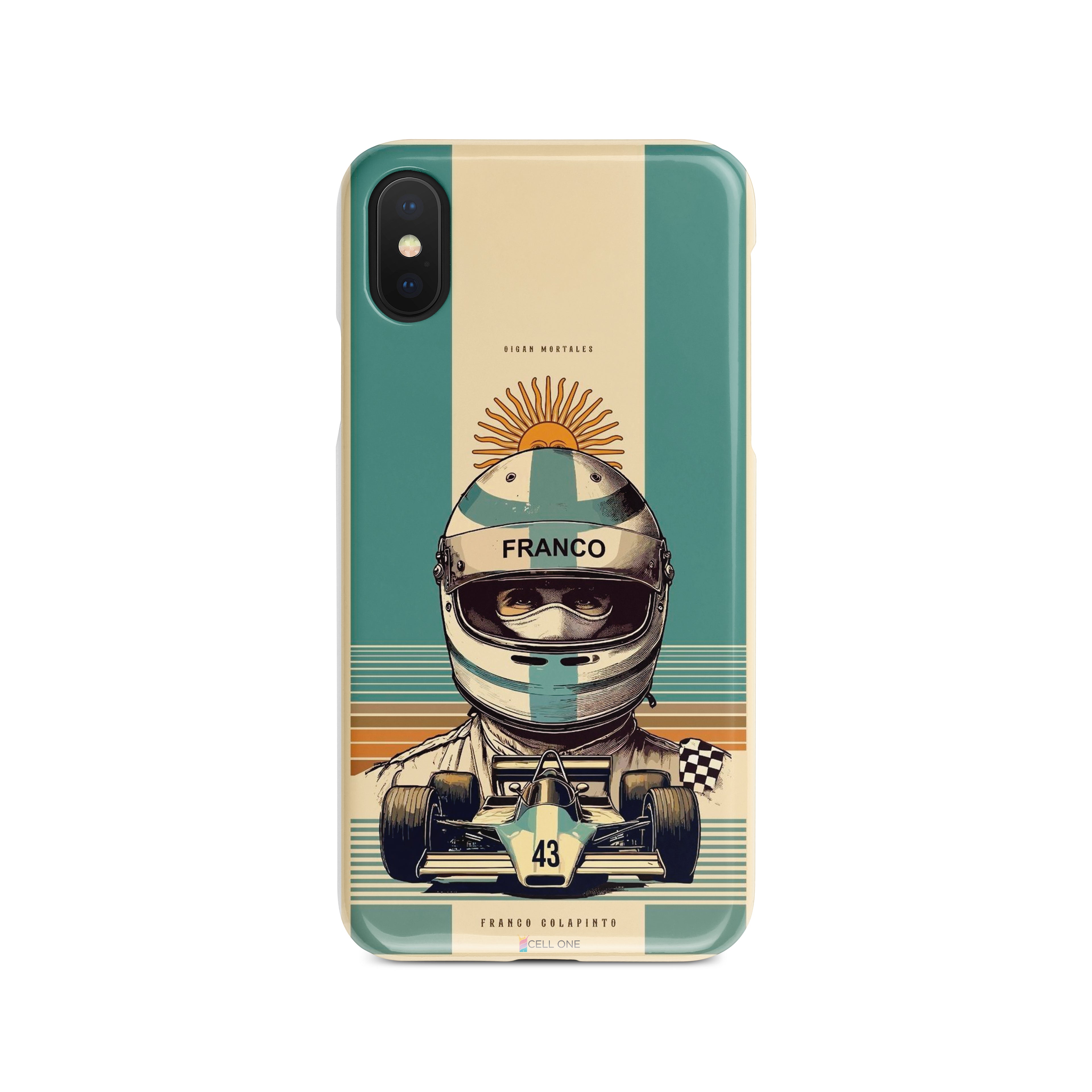 FUNDA PERSONALIZADA CELL ONE #322