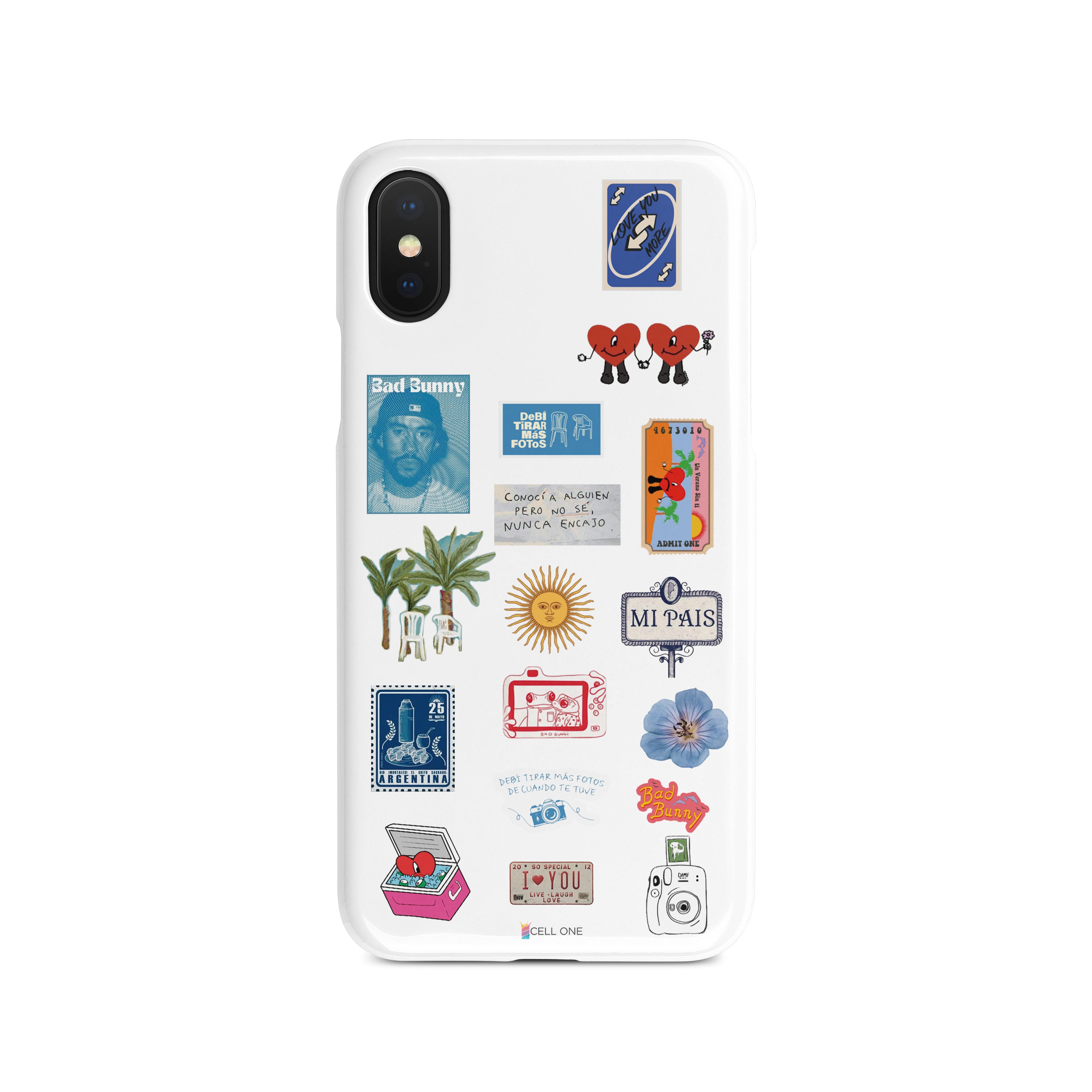 FUNDA PERSONALIZADA CELL ONE #326
