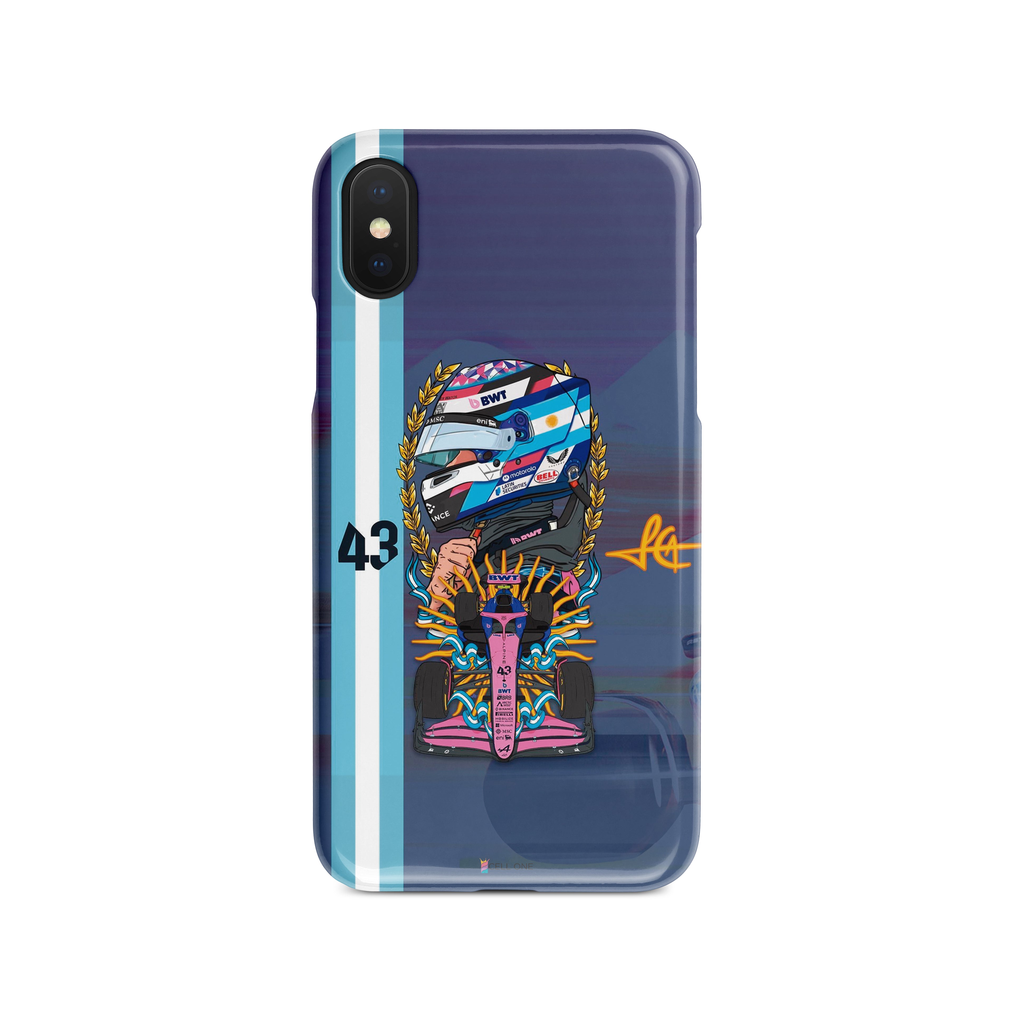FUNDA PERSONALIZADA CELL ONE #330