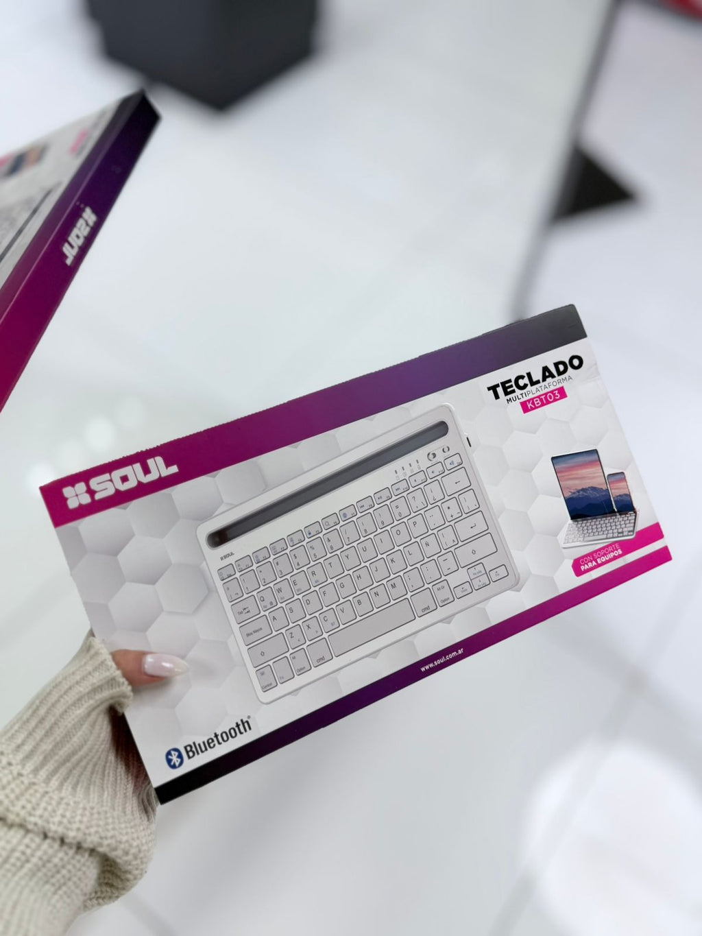 TECLADO BLUETOOTH MULTIPLATAFORMA SOUL KBTO3