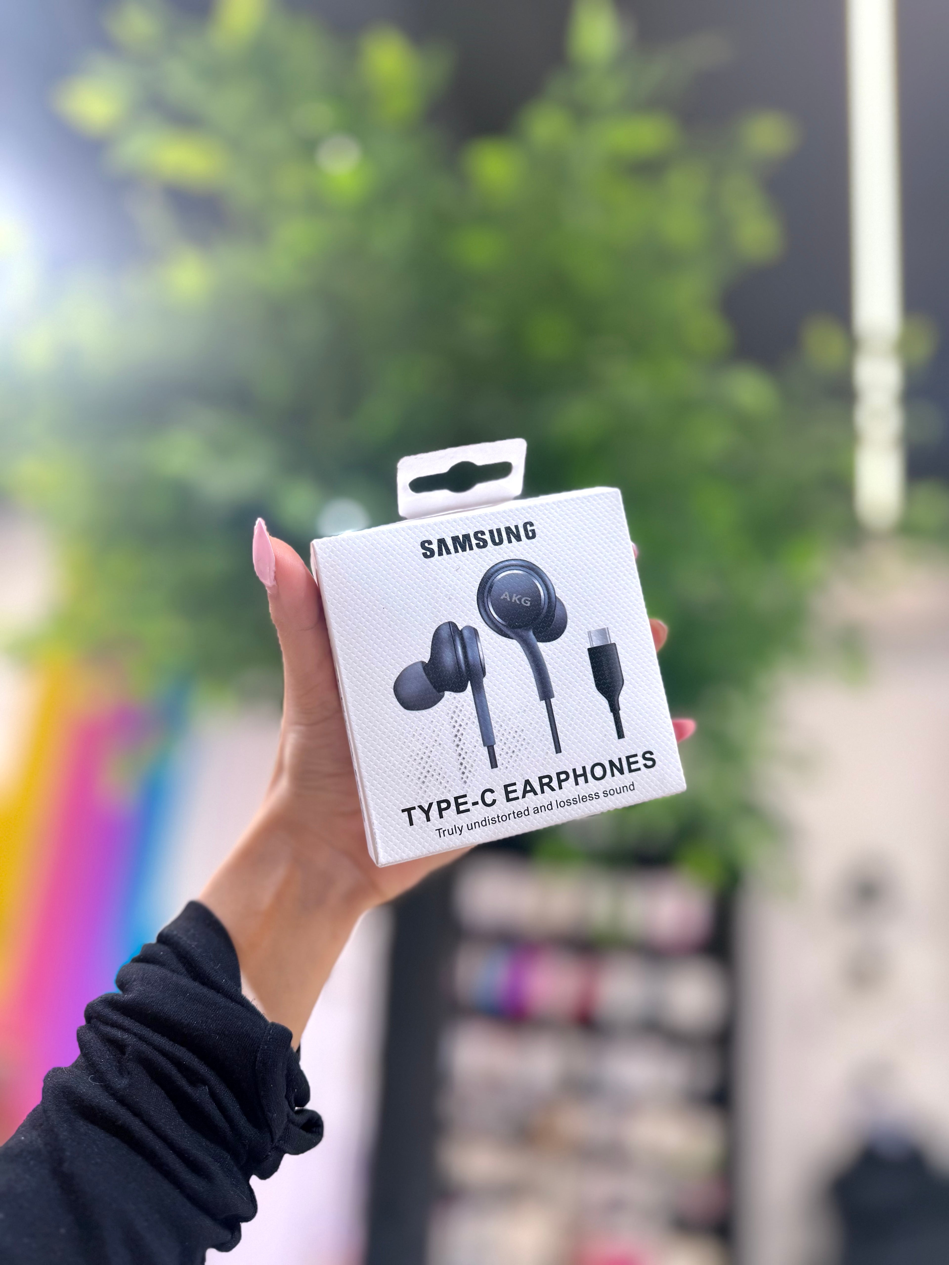 AURICULARES SAMSUNG TIPO C NEGRO CALIDAD ORIGINAL