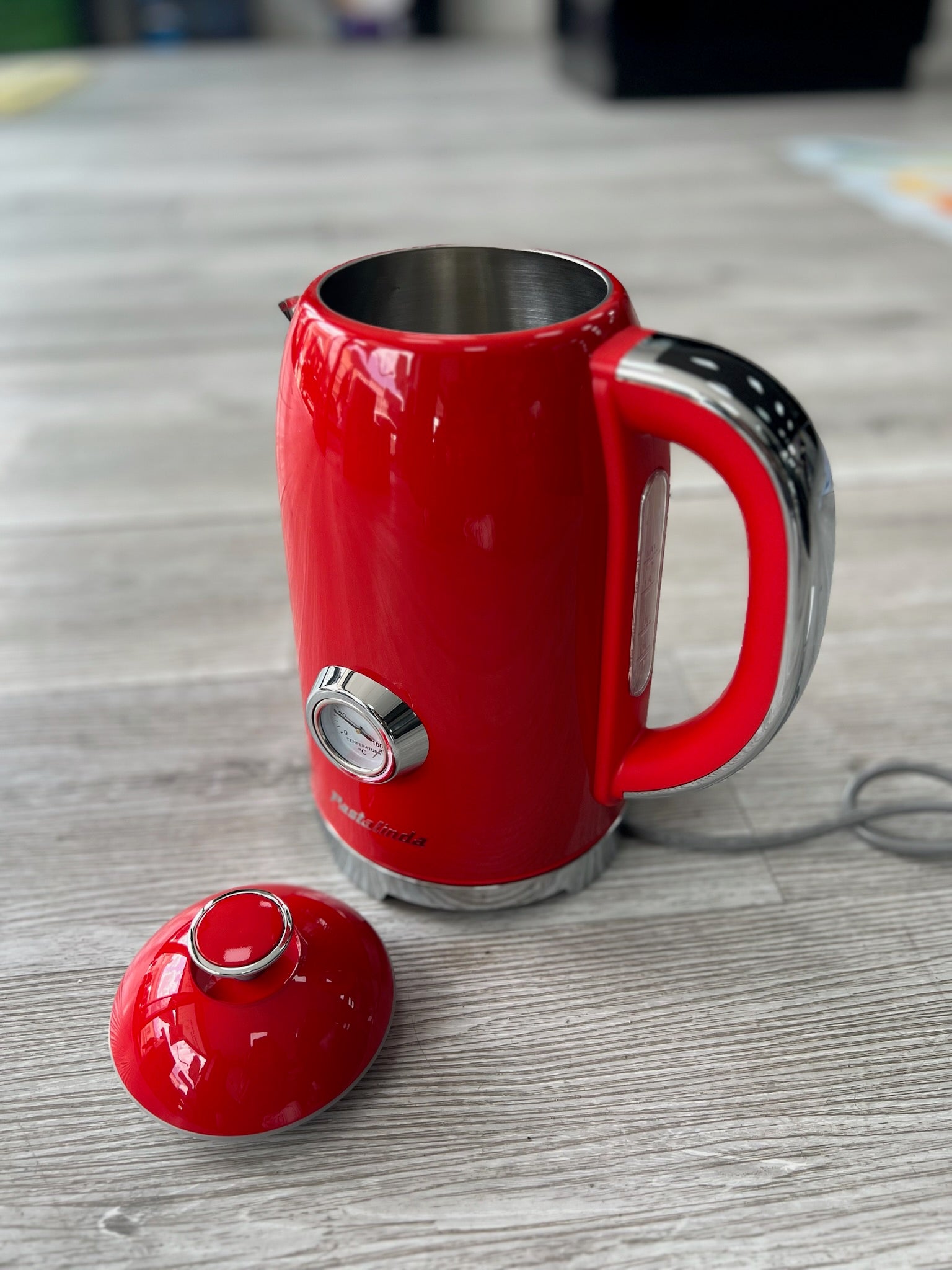 PAVA ELECTRICA PASTALINDA VINTAGE 1.7LTS ROJA