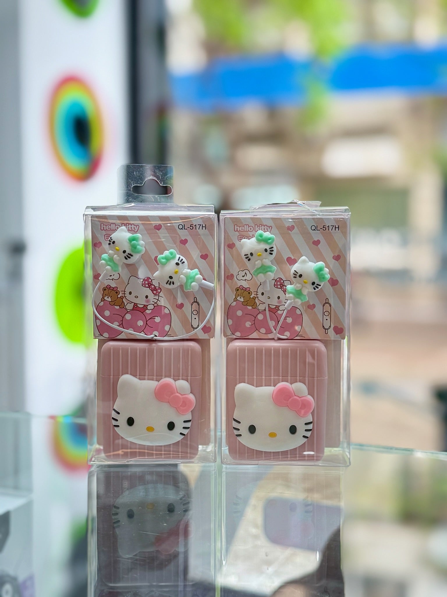 AURICULAR CON ESTUCHE KITTY