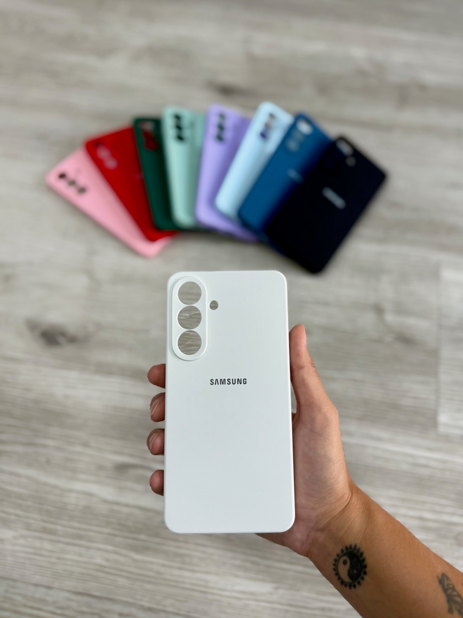 SILICONE CASE CON LOGO SAMSUNG S26 PLUS