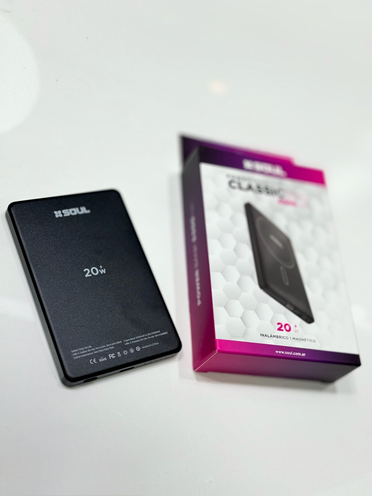 POWERBANK SOUL CLASSIC100 5.000mAH 20W