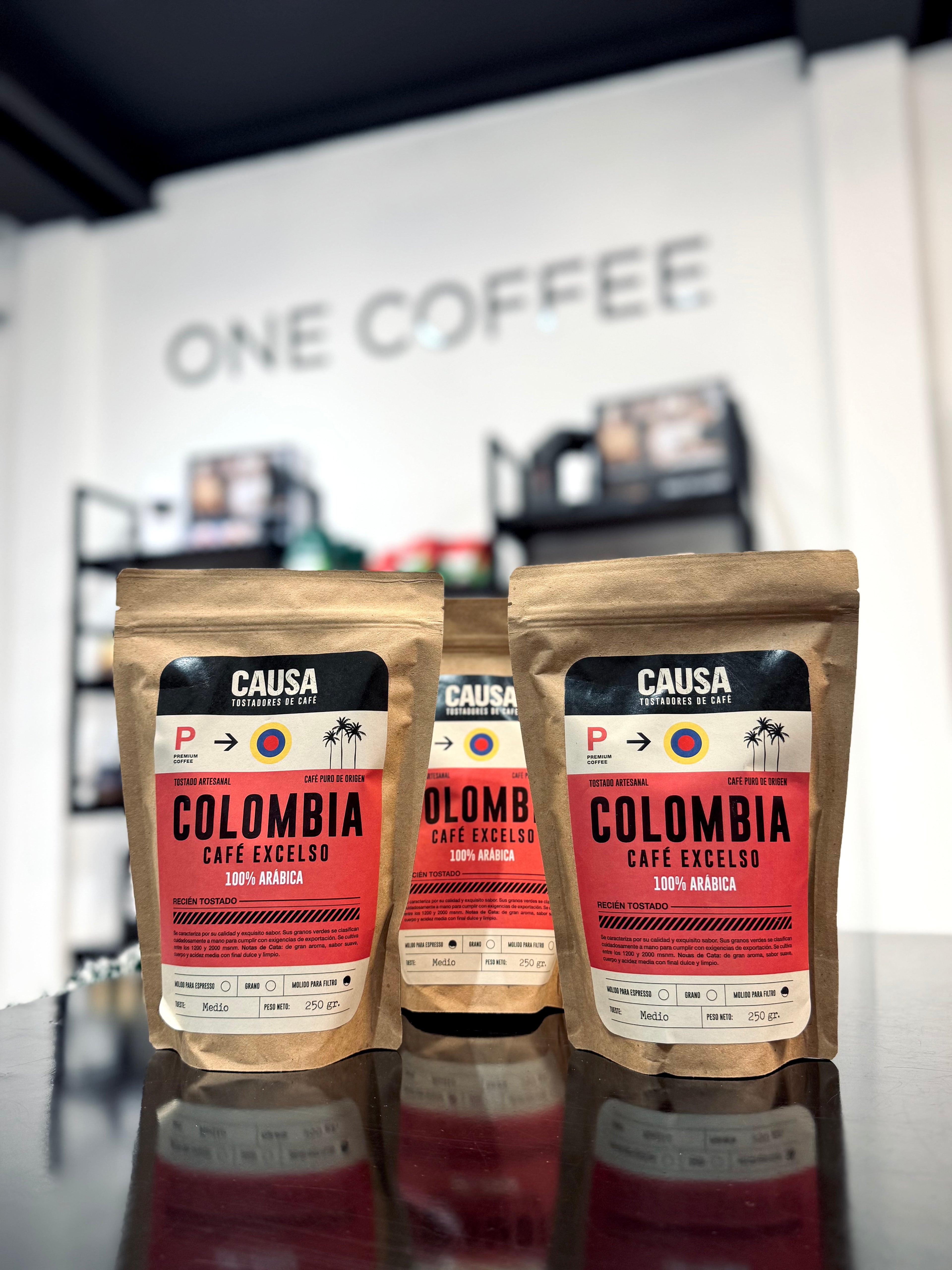 CAFÉ CAUSA COLOMBIA CAFÉ EXCELSO 100% ARABICA