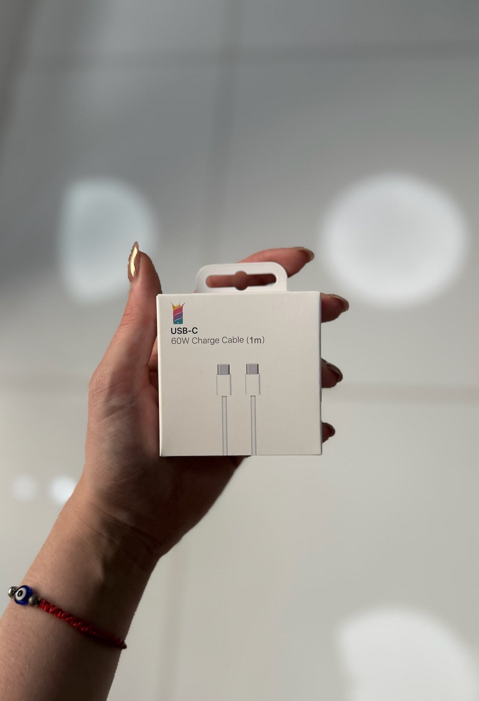 CABLE USB- C A USB- C ORIGINAL CELL ONE 60W