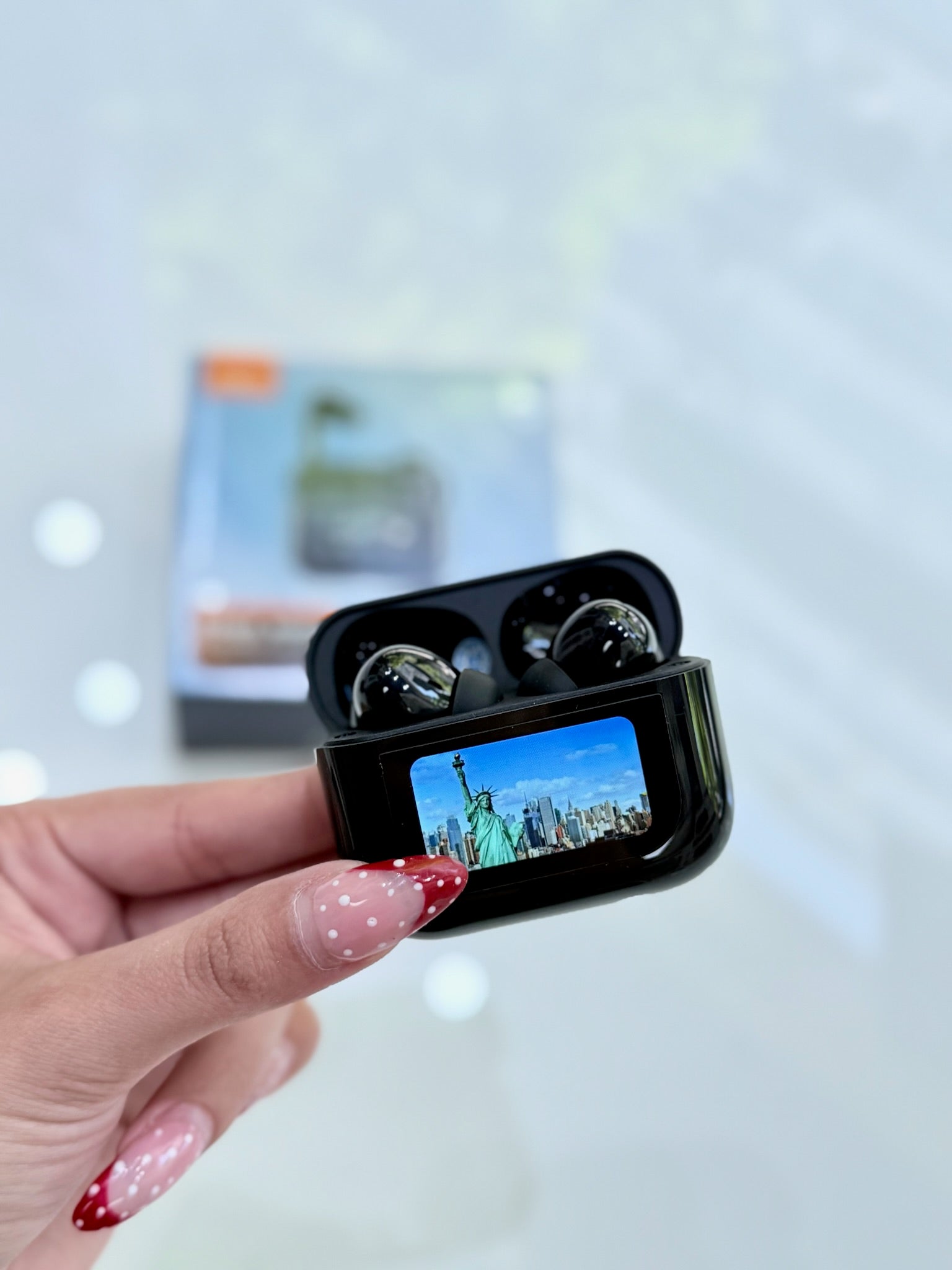 AURICULARES BLUETOOTH CON PANTALLA Y CANCELACION YW07
