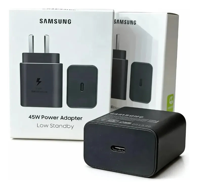 Cargador Samsung 45W Super Fast Charging Tipo C (Sin Cable)