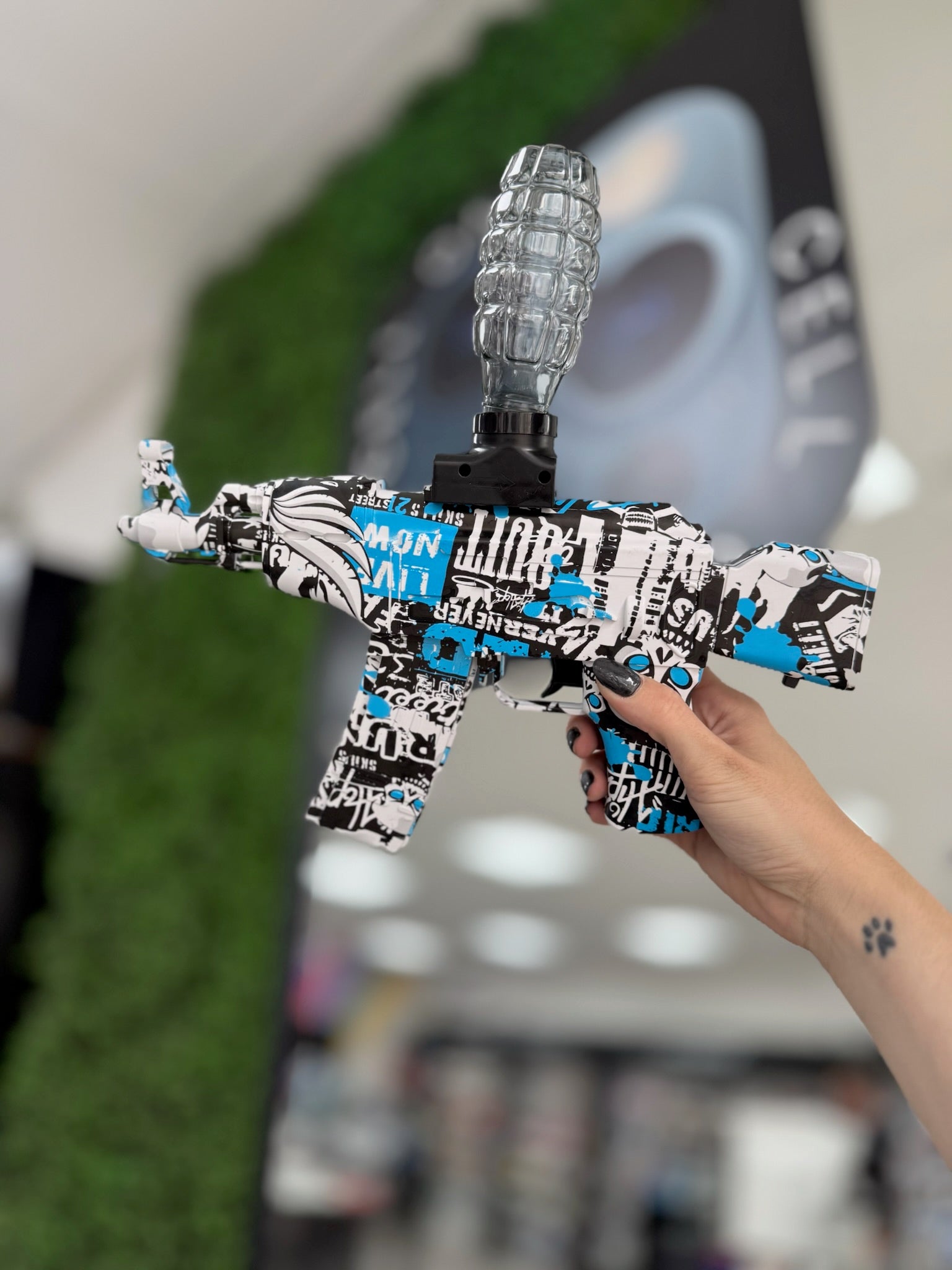 PISTOLA DE HIDROGEL AK-47