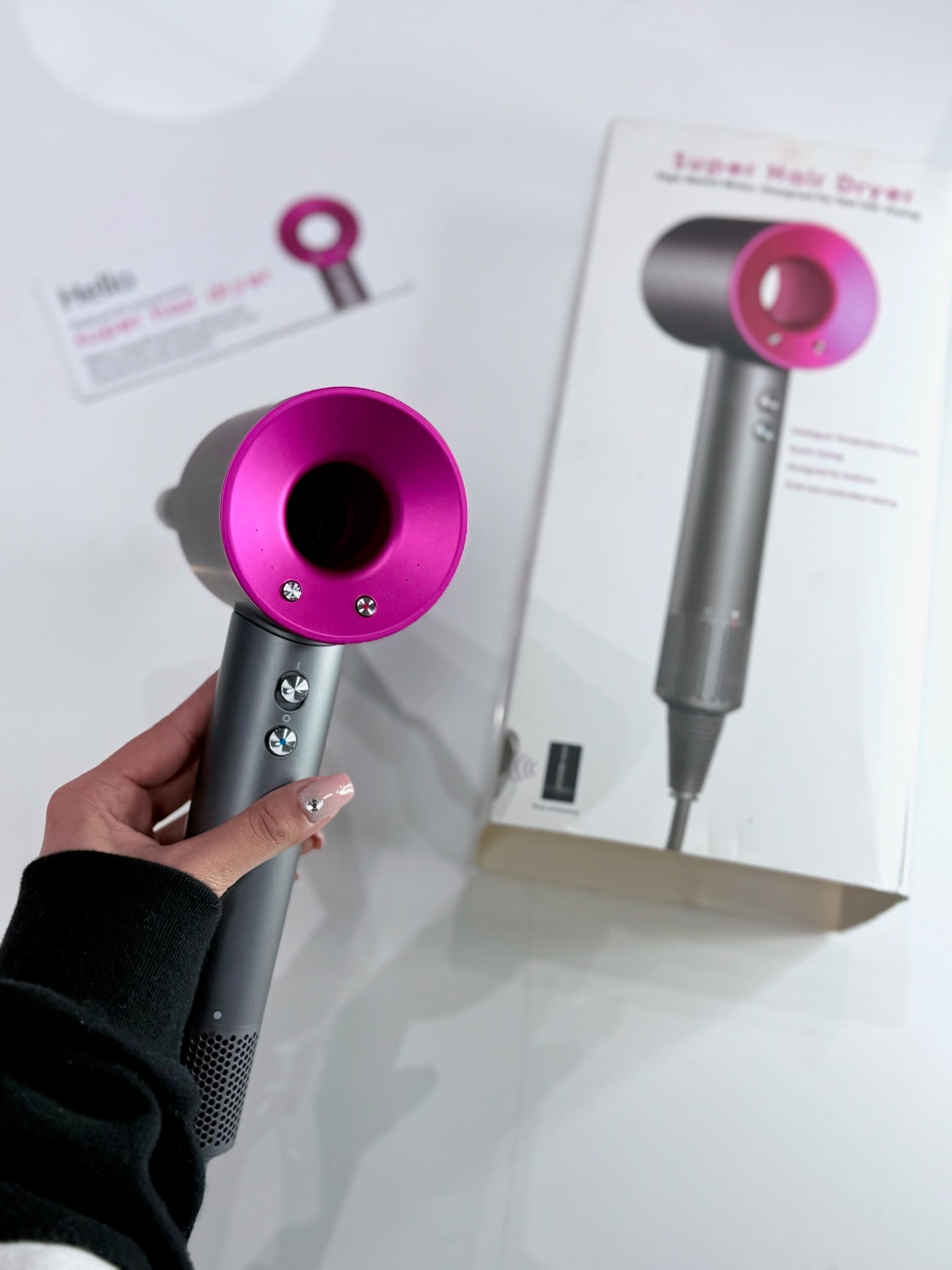 SECADOR DE PELO SUPER HAIR DRYER