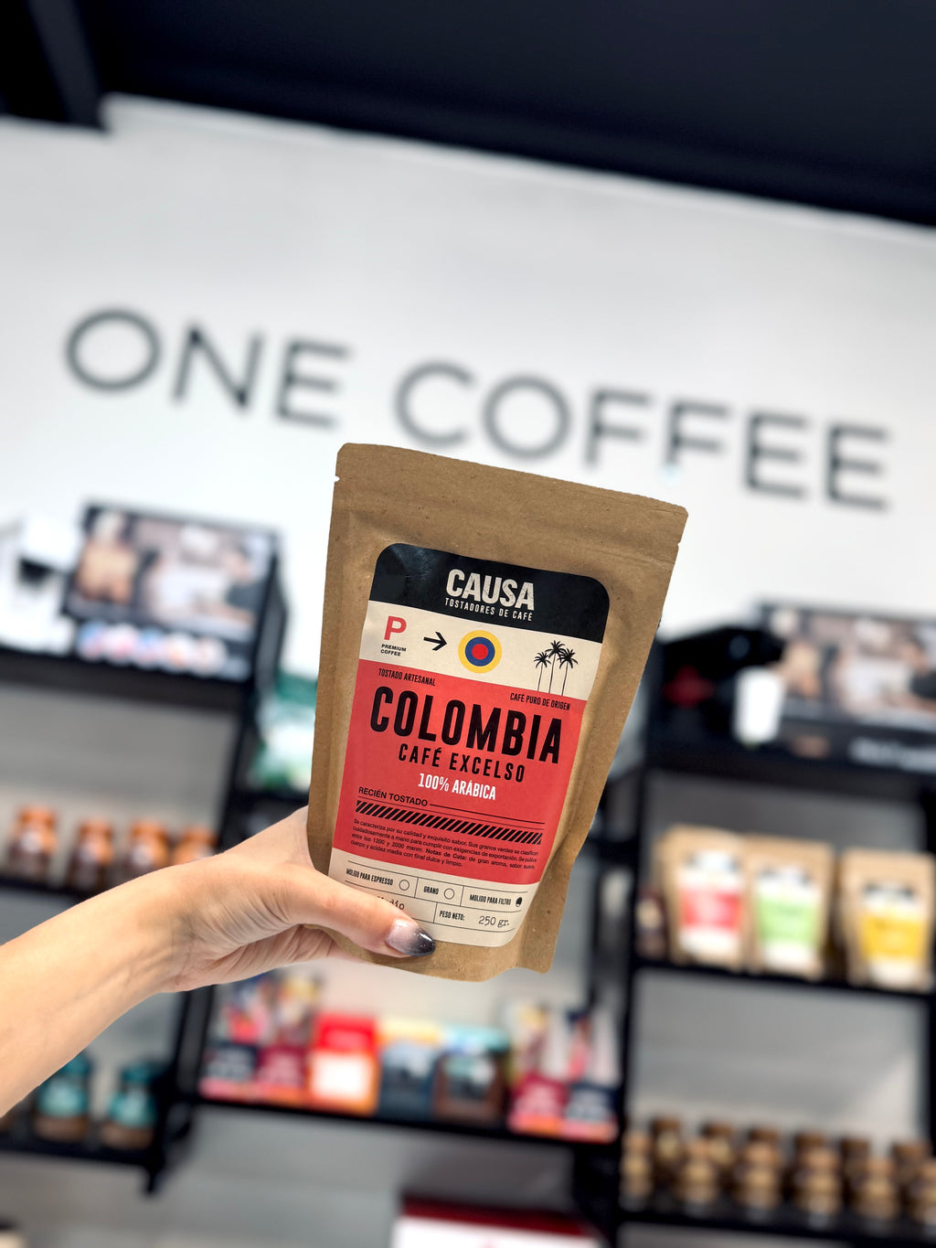 CAFÉ CAUSA COLOMBIA CAFÉ EXCELSO 100% ARABICA