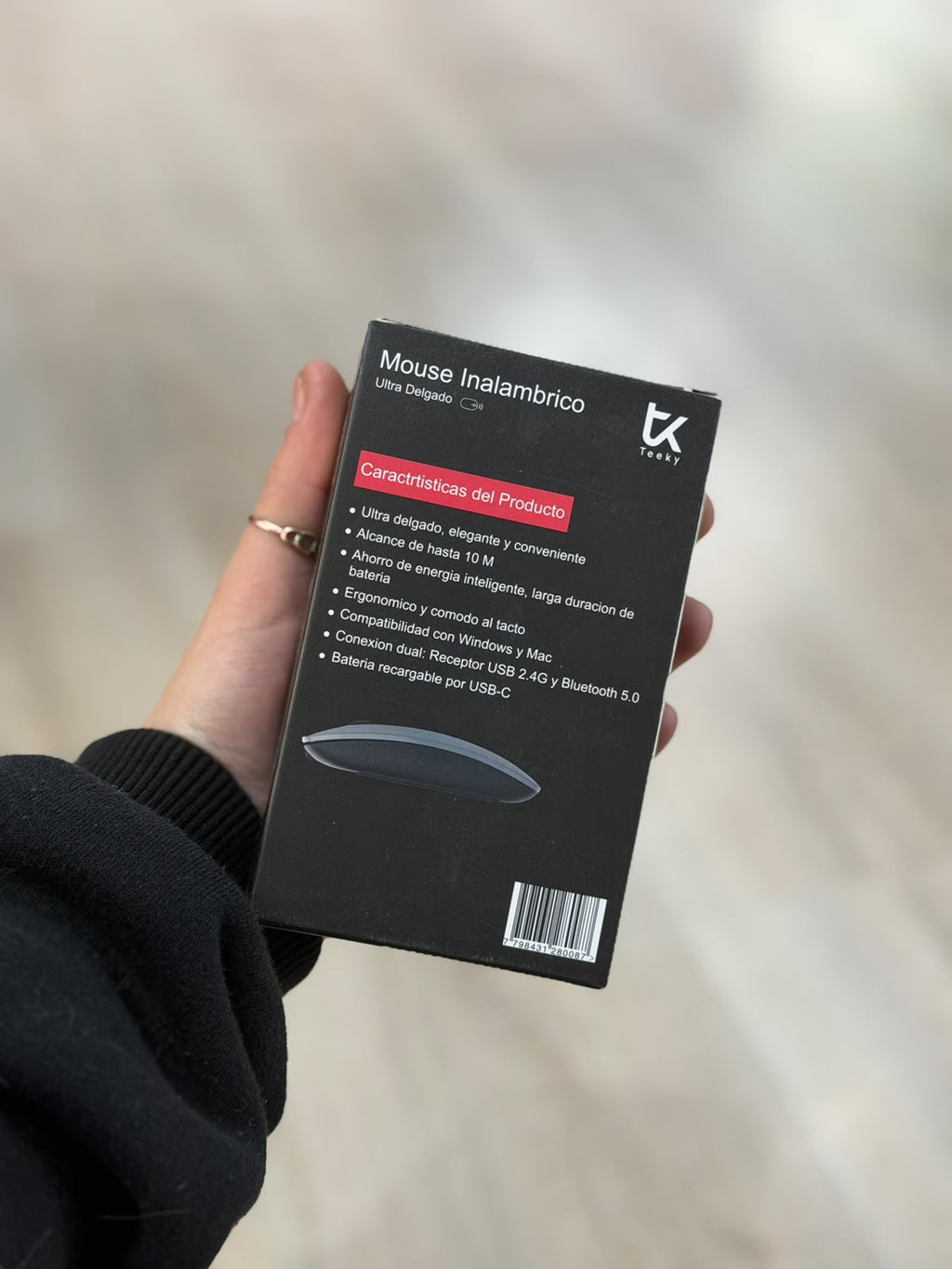 Mouse inalambrico teeky