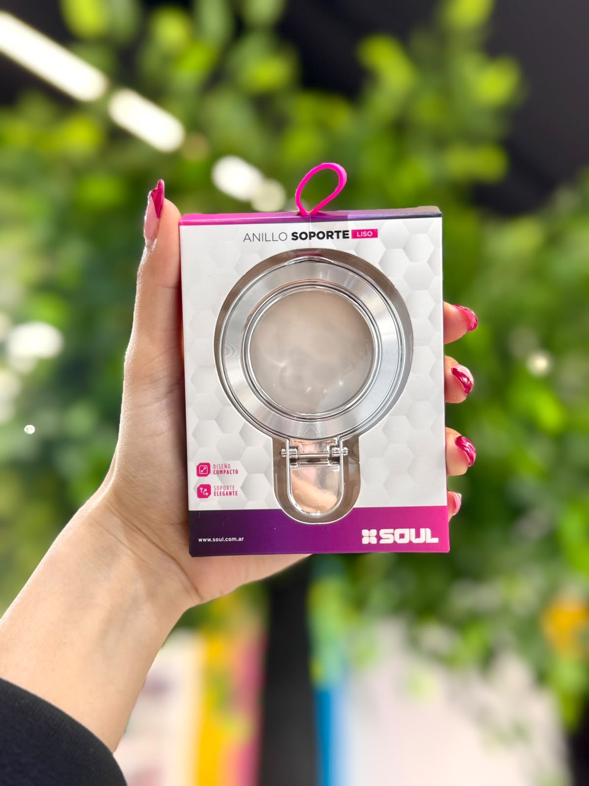 Soporte con anillo para celular SOUL Ring