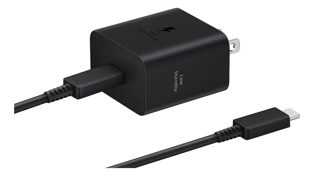 Cargador Samsung 50W Duo Adapter - Doble Puerto USB-C con Cable