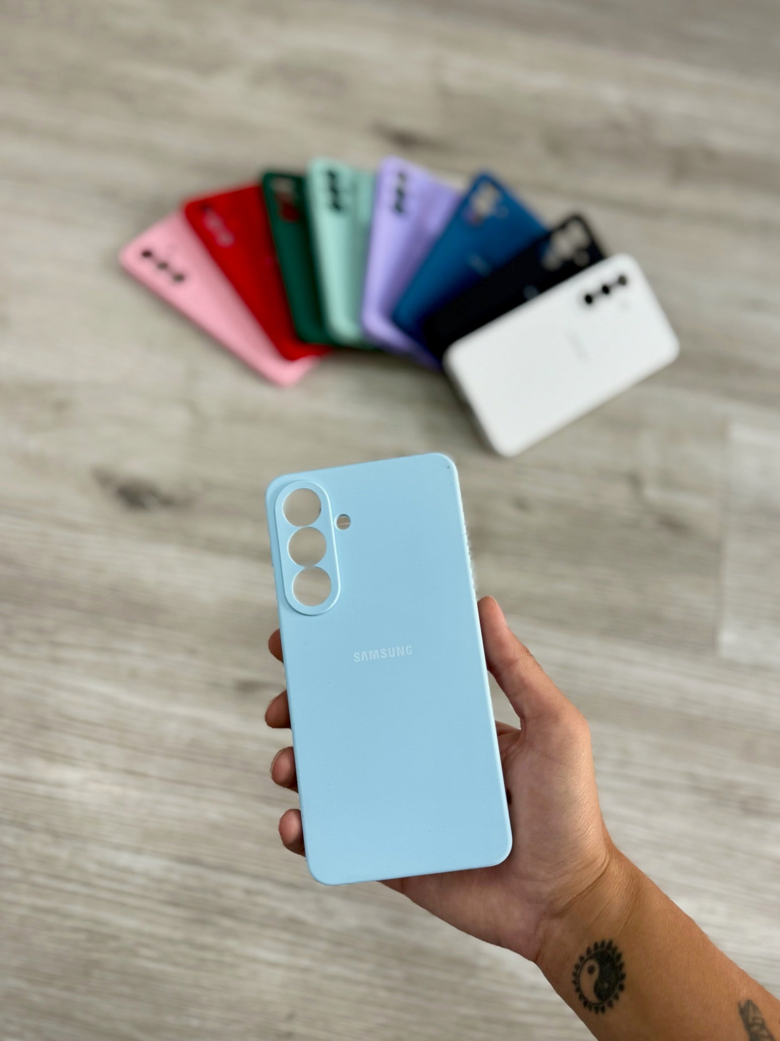 SILICONE CASE CON LOGO SAMSUNG S26 PLUS