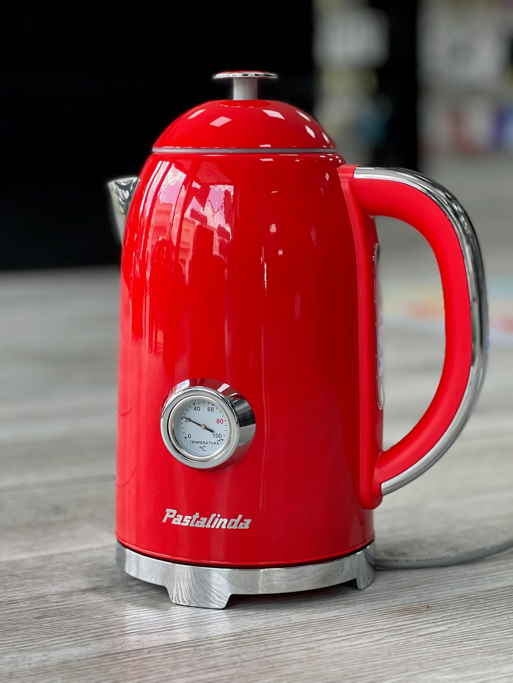 PAVA ELECTRICA PASTALINDA VINTAGE 1.7LTS ROJA