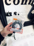 Cable TOOCKI Usb + Usb C a Tipo C Reforzado con linterna